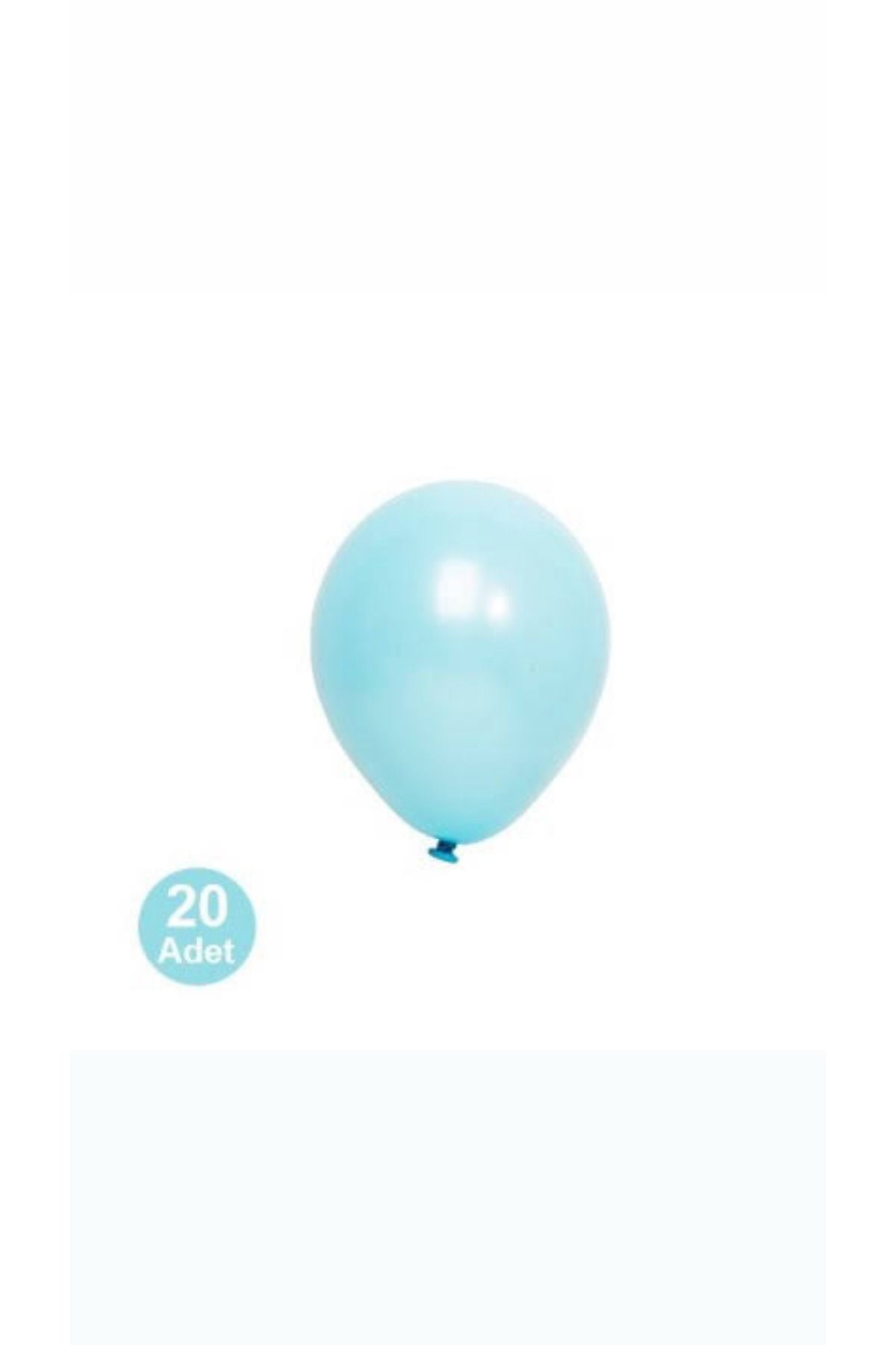 Kutu Dünyası Balon mavi 6 inç 20 adet