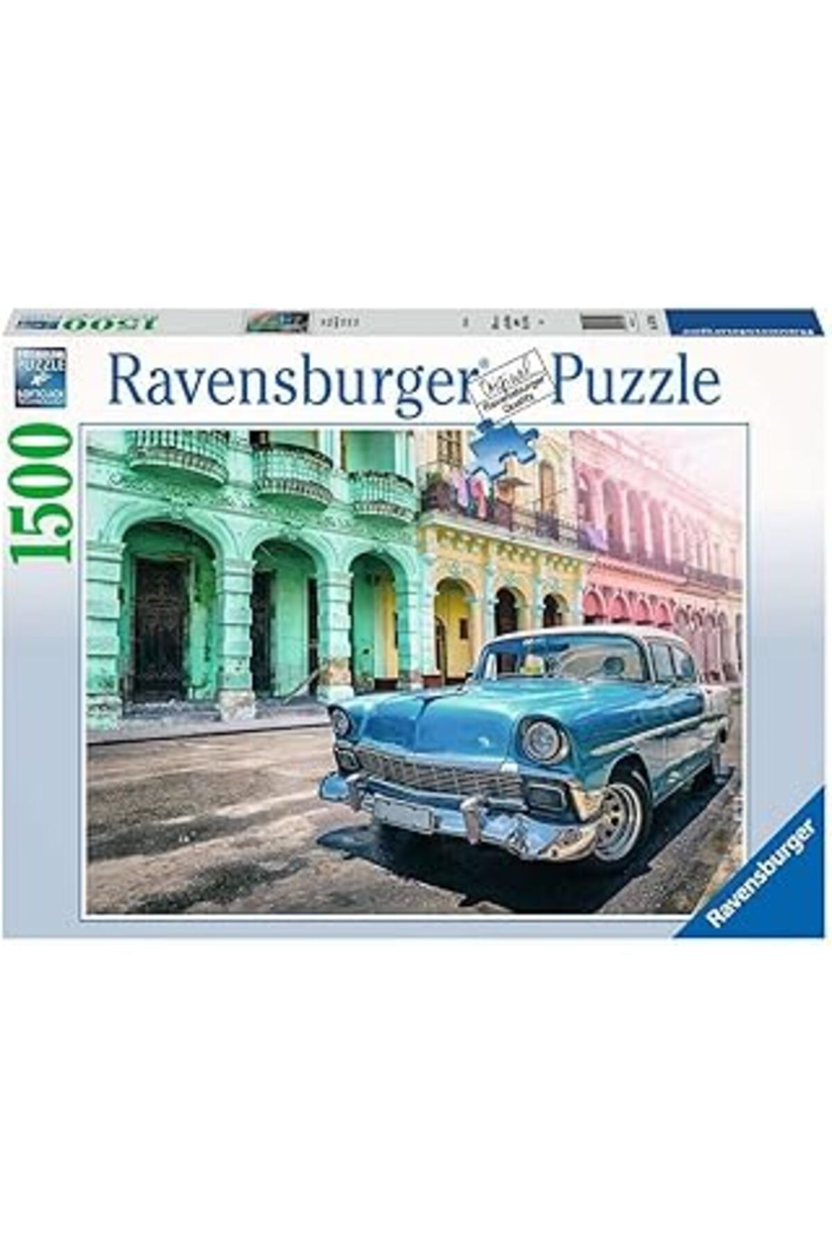Karachil Ravensburger 167104 Küba Puzzle, 1500 Parça, Çok Renkli