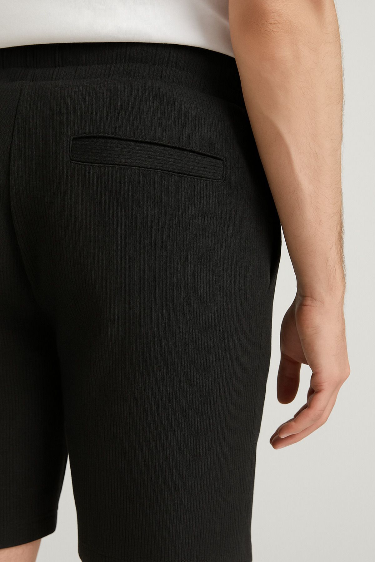 UOMOPARK-8076 Ai̇rcord New Definition of Lightness and Elegance Regular Fit Shorts 5