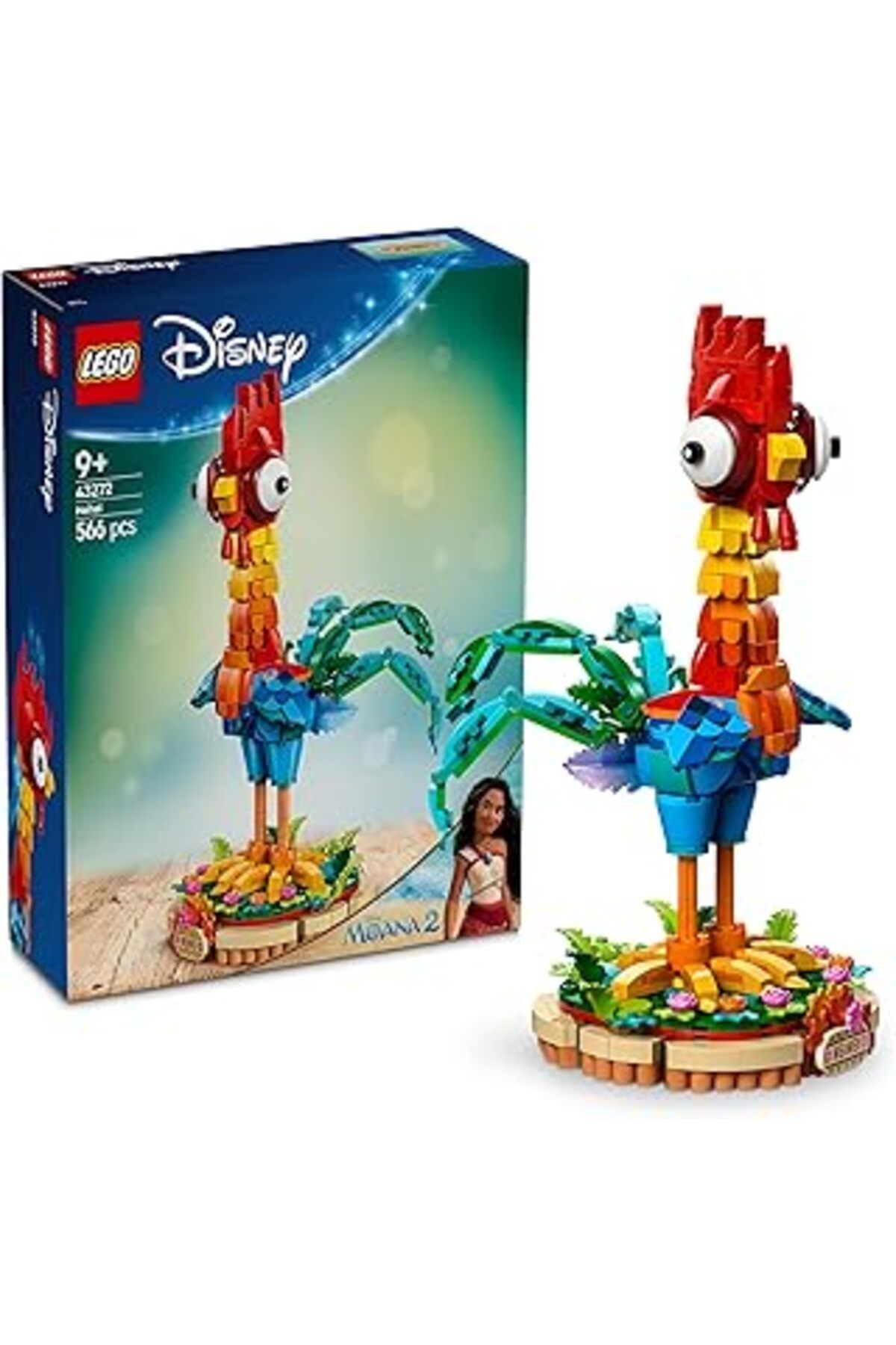 Mu Art Ahşap Priness Moana 2 Heihei 43272 – 9 Yaş Ve Üzeri Çocuklar Döndürülebilir Baş Ve Kanatları Olan Tavuk F