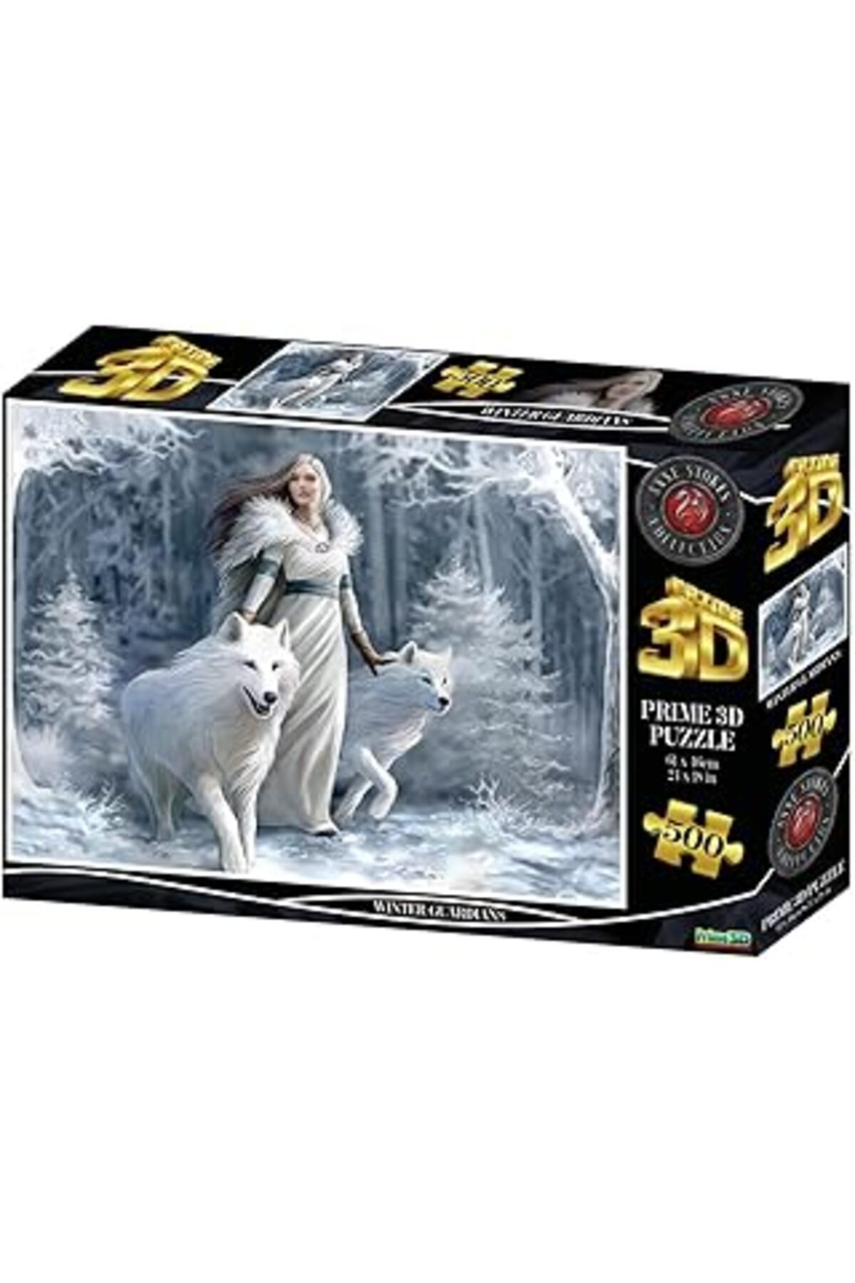Pazarcan Toy Partner Prime 3D - Winter Guardians - 500 Parça Yetişkin Puzzle