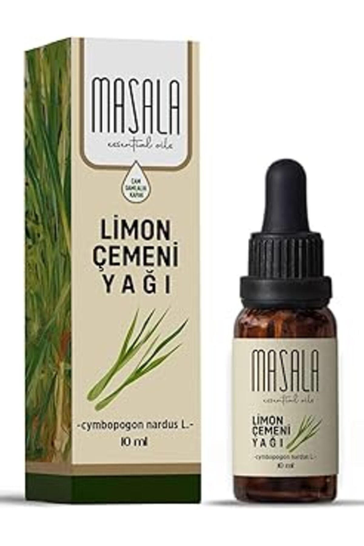 Karachil Masala Limonçimeni Yağı 10 Ml. - (Lemongrass Essential Oil) Limon Otu