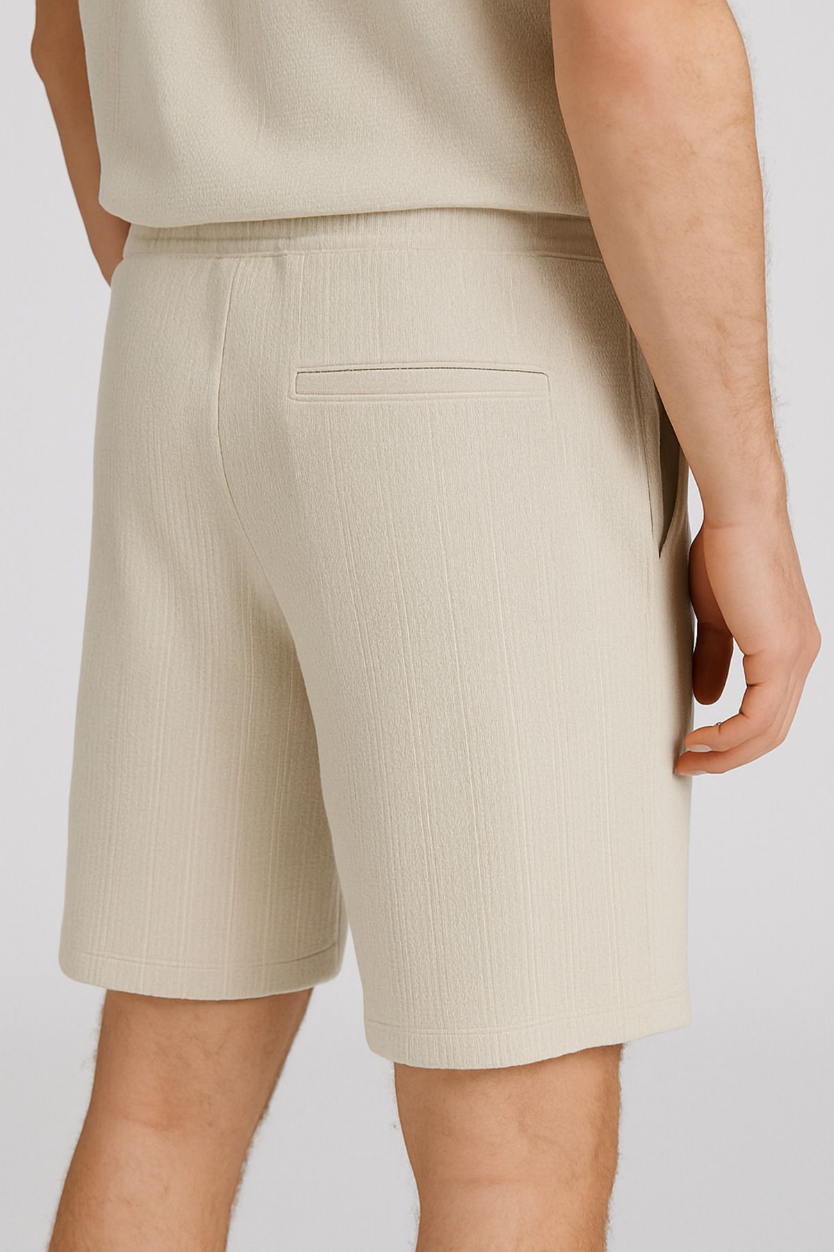 UOMOPARK-8076 Ai̇rcord New Definition of Lightness and Elegance Regular Fit Shorts 4