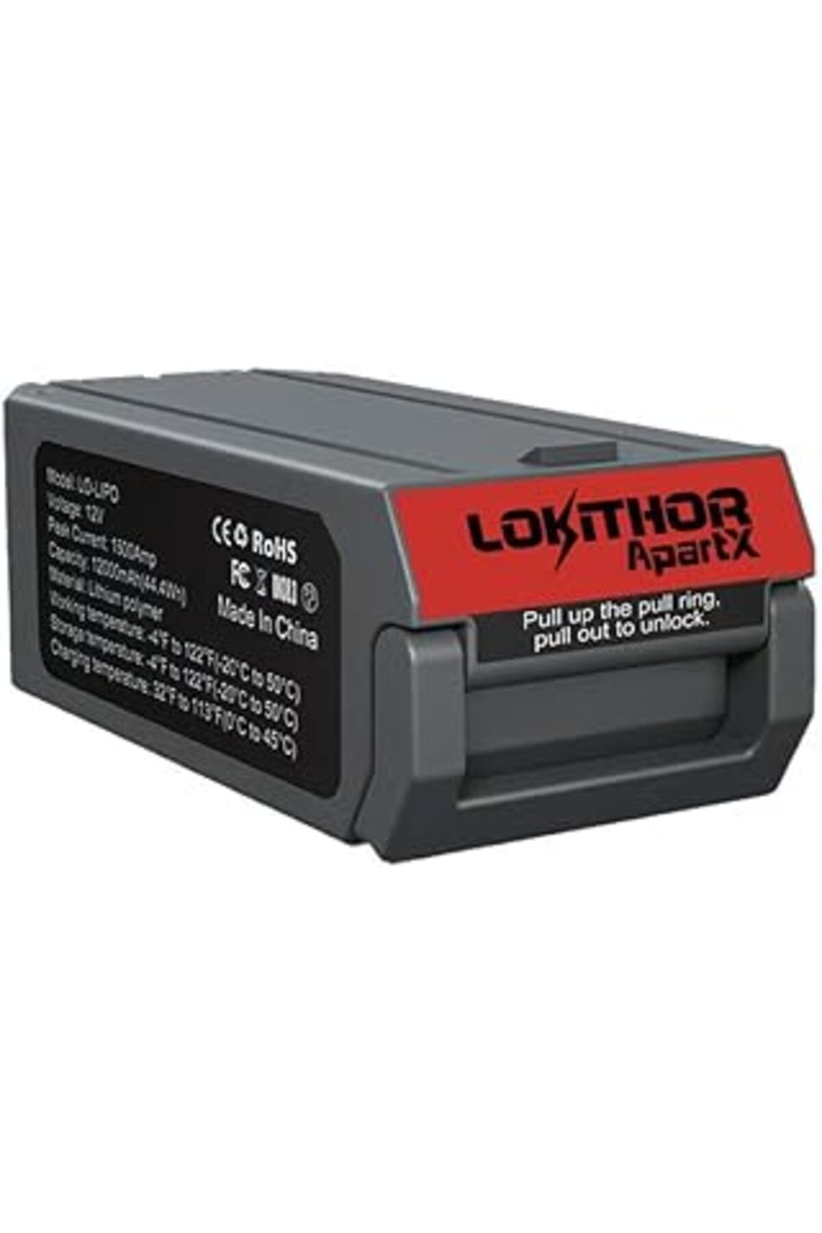 NETWORK ART Lokithor Lipo 14.8 Volt Li-Polimer 1500A Takviye Gücü Apartx Ile Uyumlu Yedek Akü