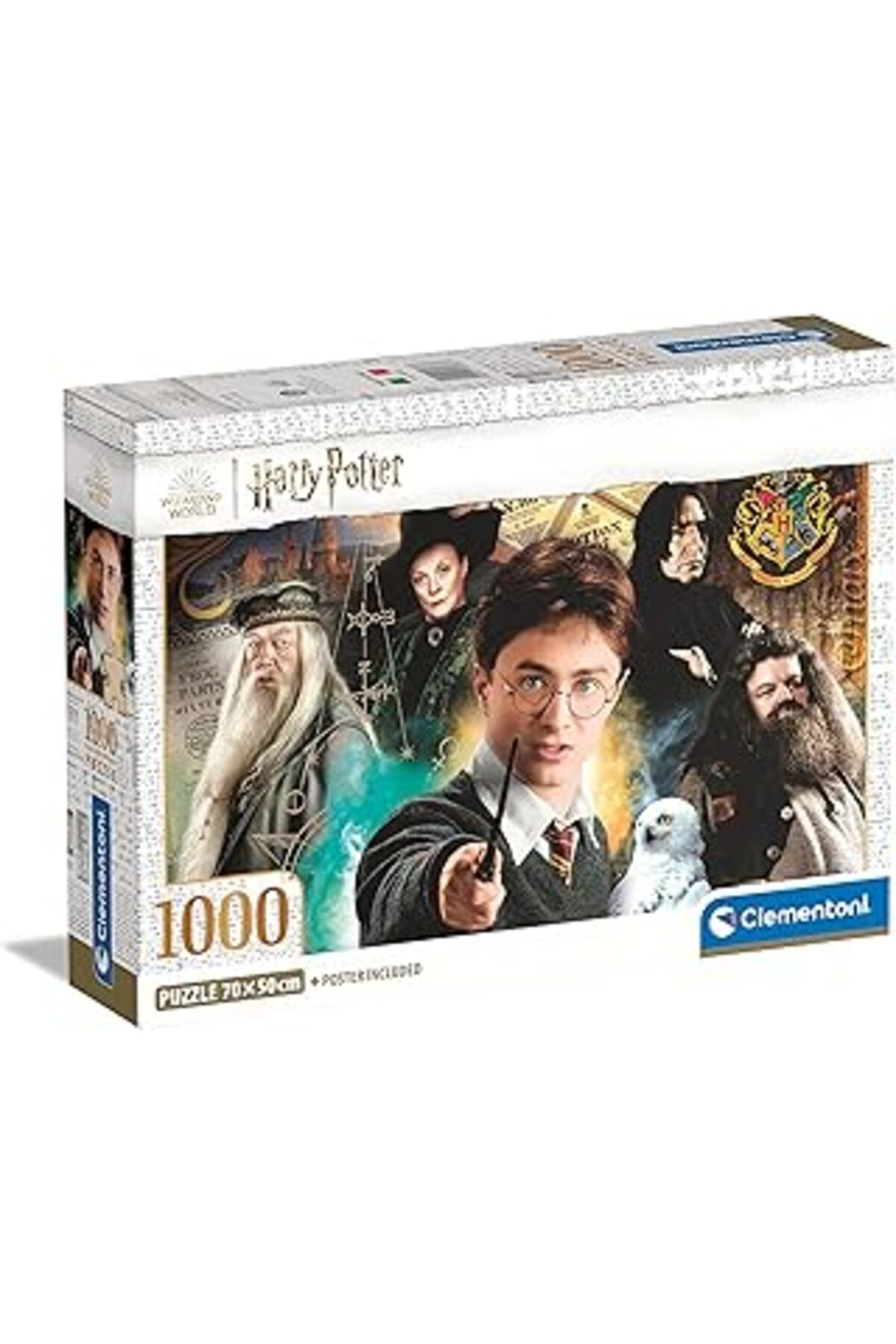 Pazarcan 39787 Harry Potter Potter-1000 Parçalı Yapboz, Yetişkinler Için, İtalya'Da Üretilmiştir, Çok Renkli