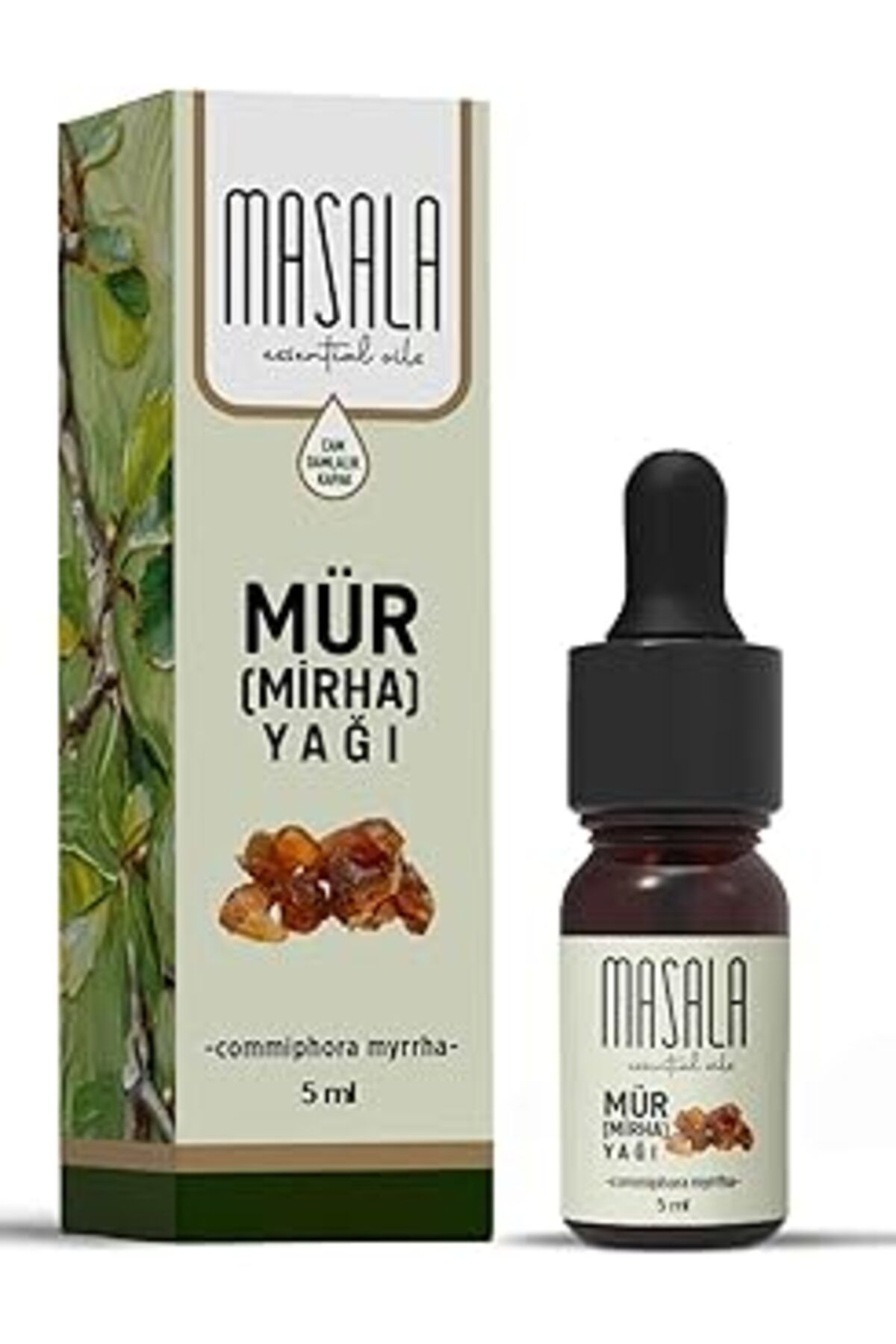 TBSProjects Masala Mür Yağı 5 Ml - Mirha (Myrrh Essential Oil)
