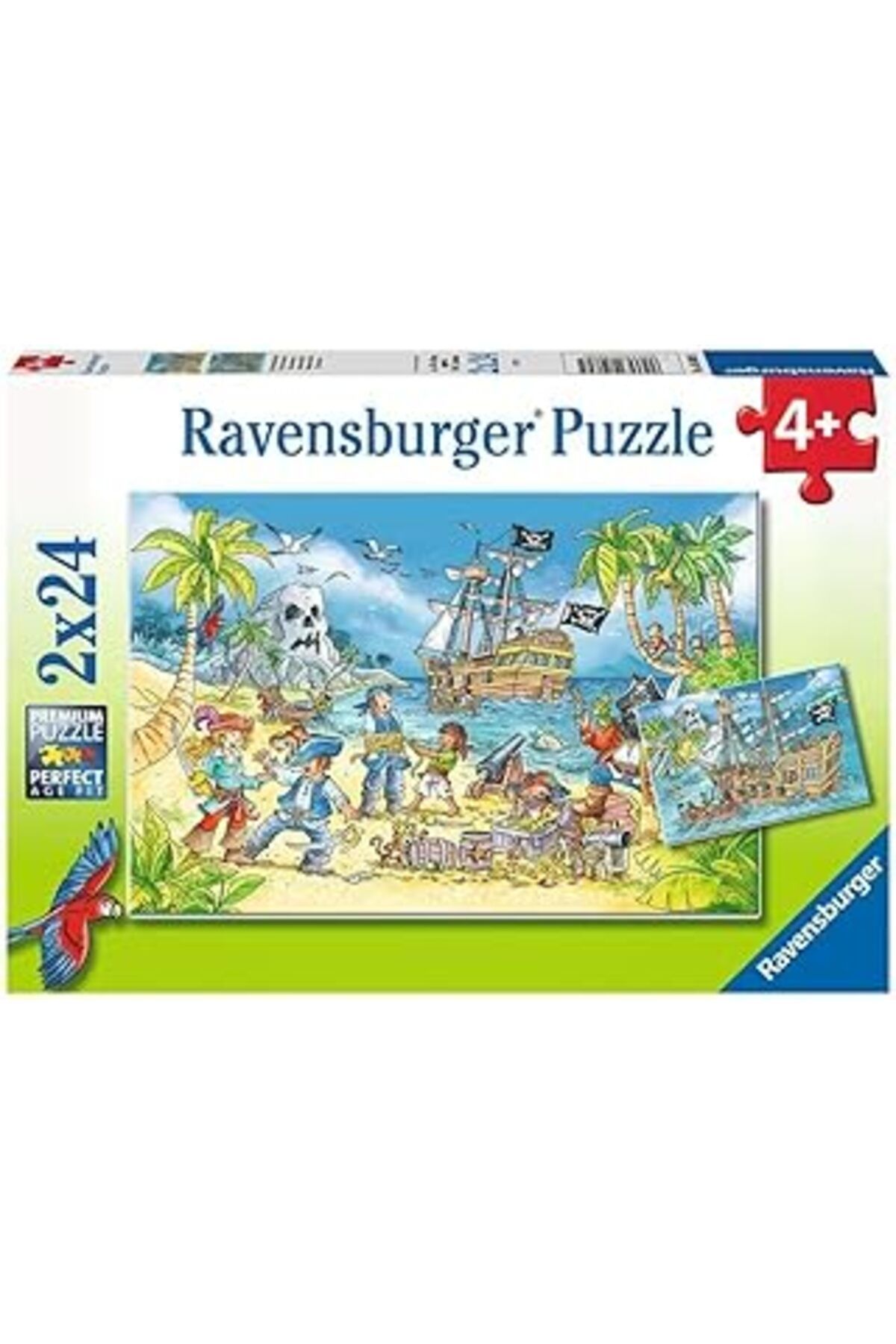 Pazarcan Ravensburger 2X24P Puz Macera Adası