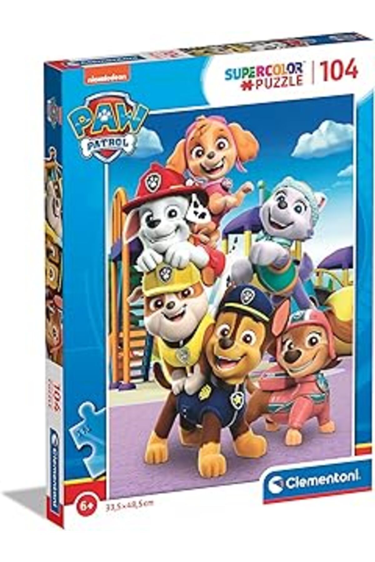 Pazarcan 104 El. Super Kolor Paw Patrol 27178 Puzzle