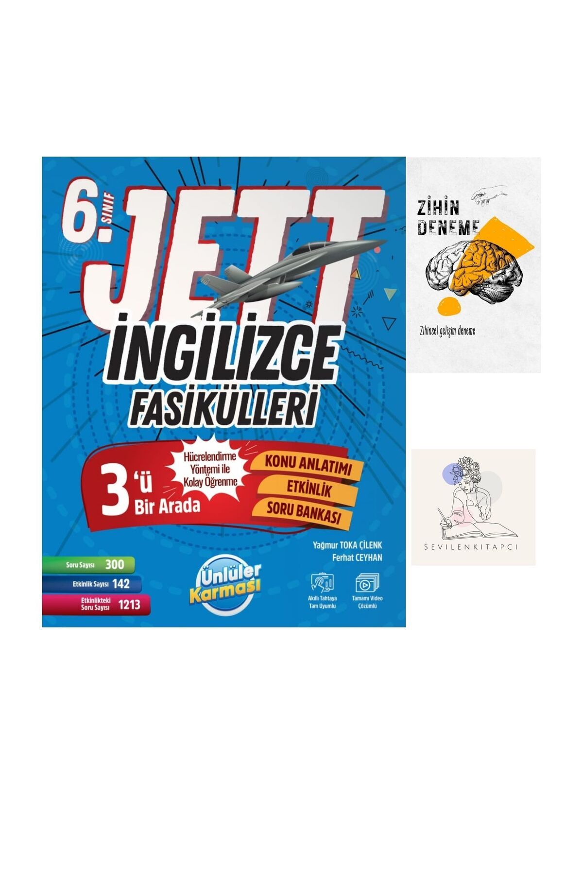 Ünlüler Karması ÜNLÜLER KARMASI 6.SINIF İNGİLİZCE JETT FASİKÜL KONU ANLATIM+ZİHİNDENEME+ÜK147