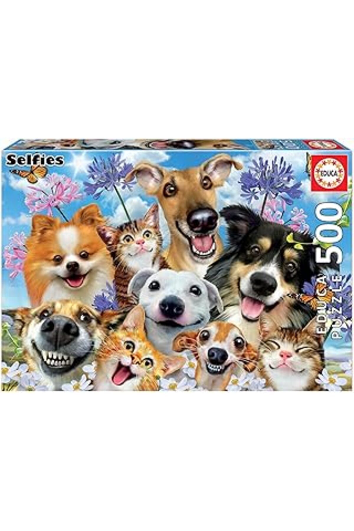 Pazarcan Educa Borras - Fun In The Sun Selfie 500 Piece Jigsaw Puzzle