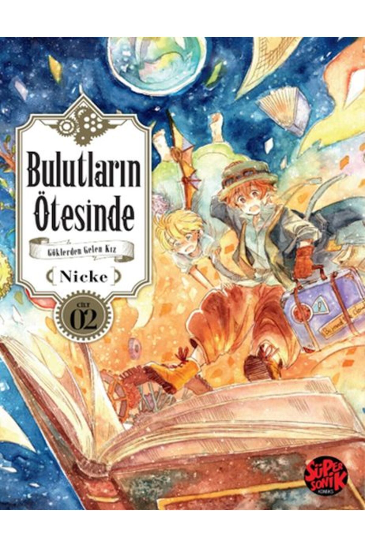 Süpersonik Komiks Bulutların Ötesinde- Göklerden Gelen Kız 2