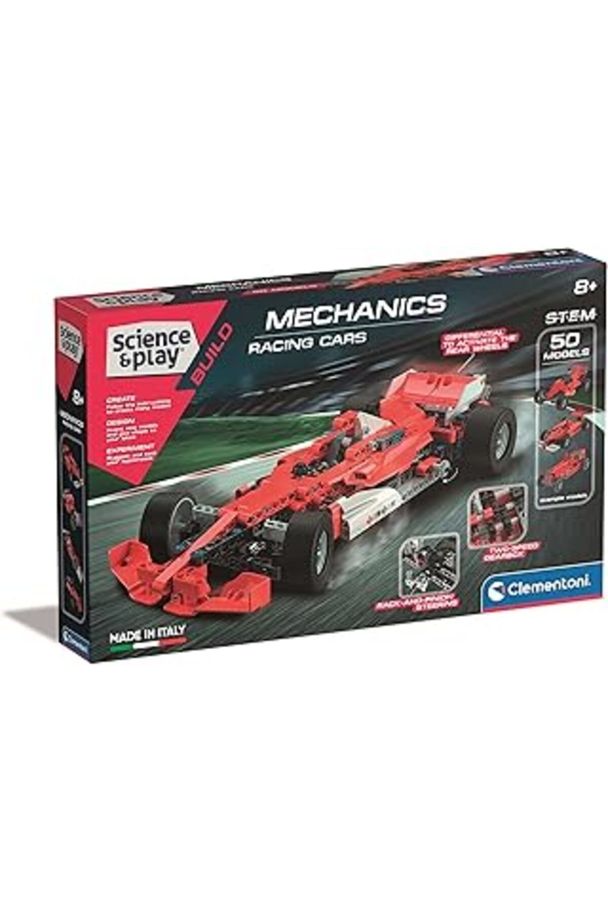 Pazarcan 80132Tr Mekanik Laboratuvarı Yarış Arabaları Formula 1 Oyuncak, Çok Renkli