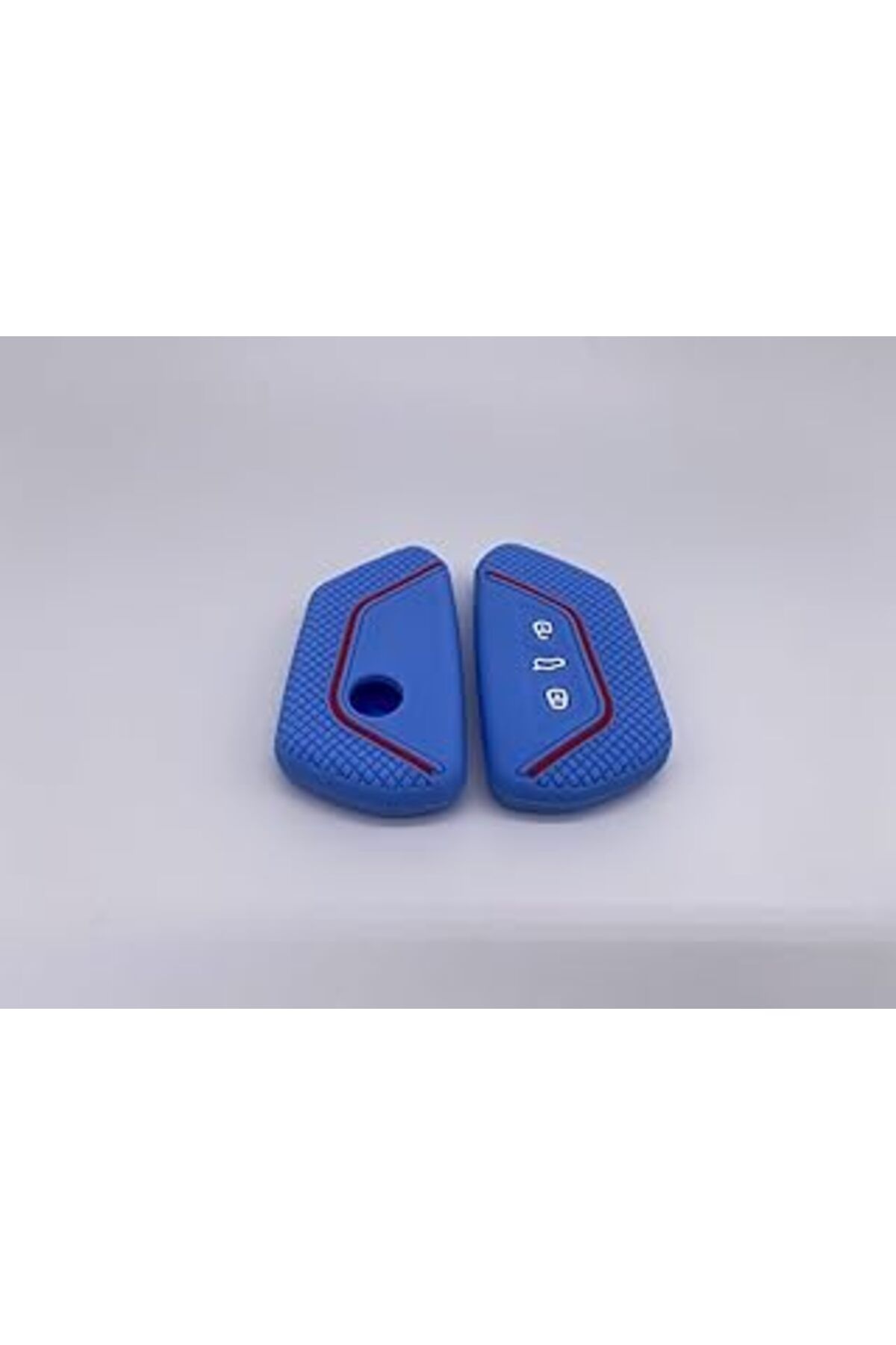 Mu Art Ahşap Volkswagen Golf 8 Silikon Anahtar Kılıfı, Koruma Kabı