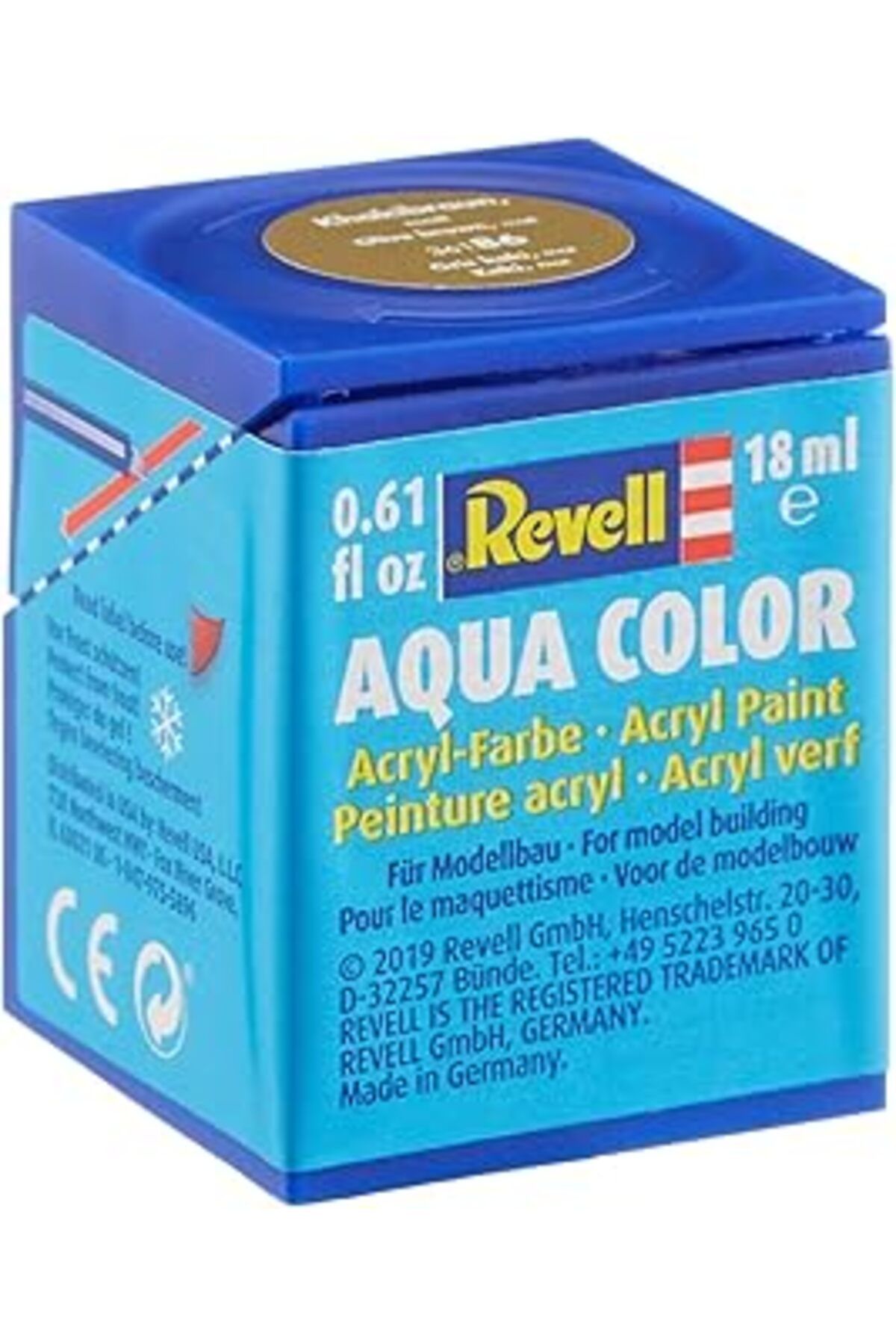 Karachil Revell - Su Bazlı Maket Boyası Zeytin Kahvesi Mat 18 Ml (36186)