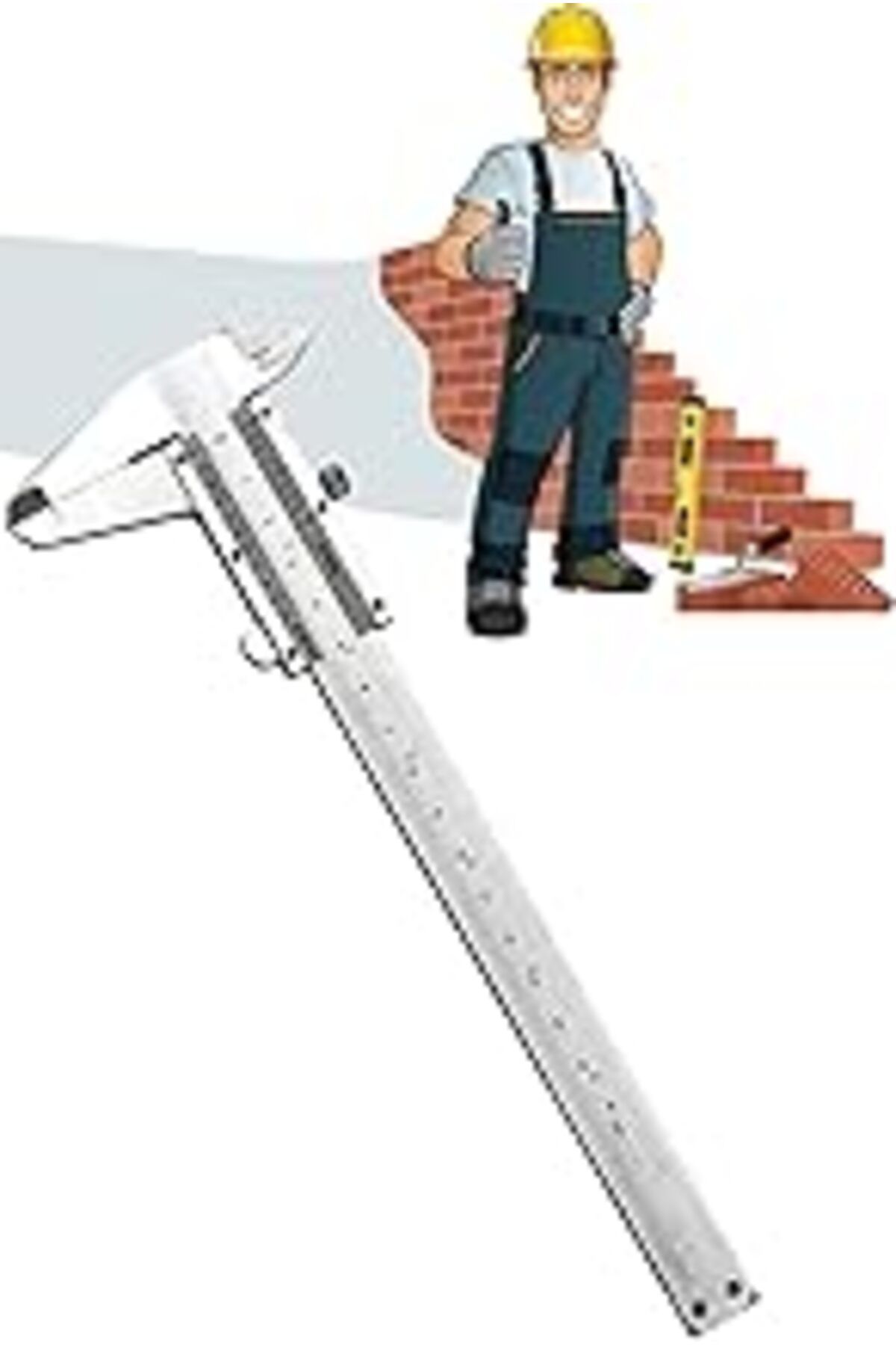 TBSProjects Meşem Kumpas Vernierli Profesyonel Mekanik Kumpas 150 Mm 1410