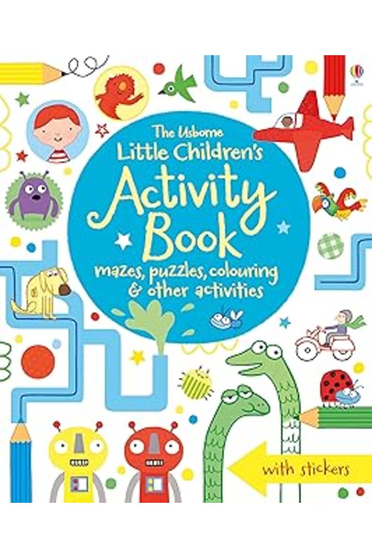 Pazarcan Little Children'S Activity: Mazes, Puzzles, Colouring And Other Activities
