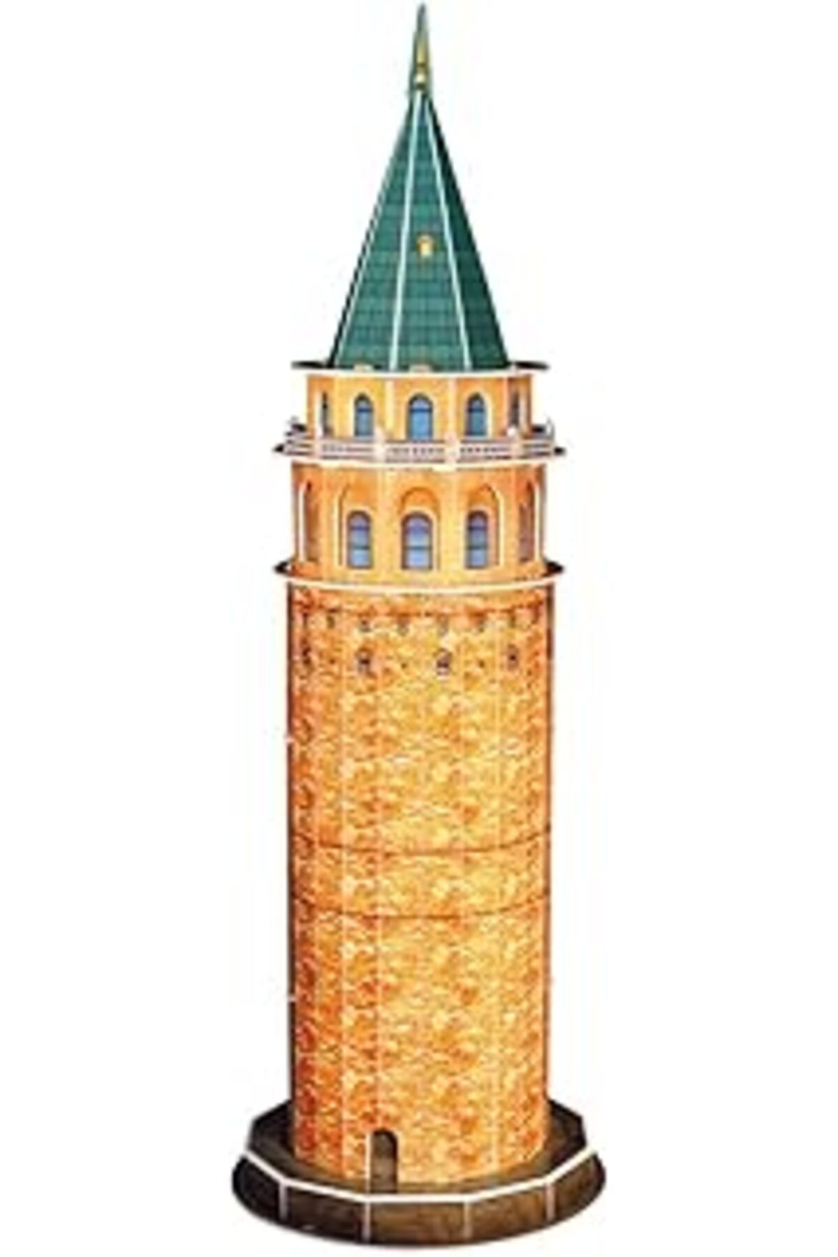Pazarcan Cubicfun 3D 17 Parça Puzzle Galata Kulesi