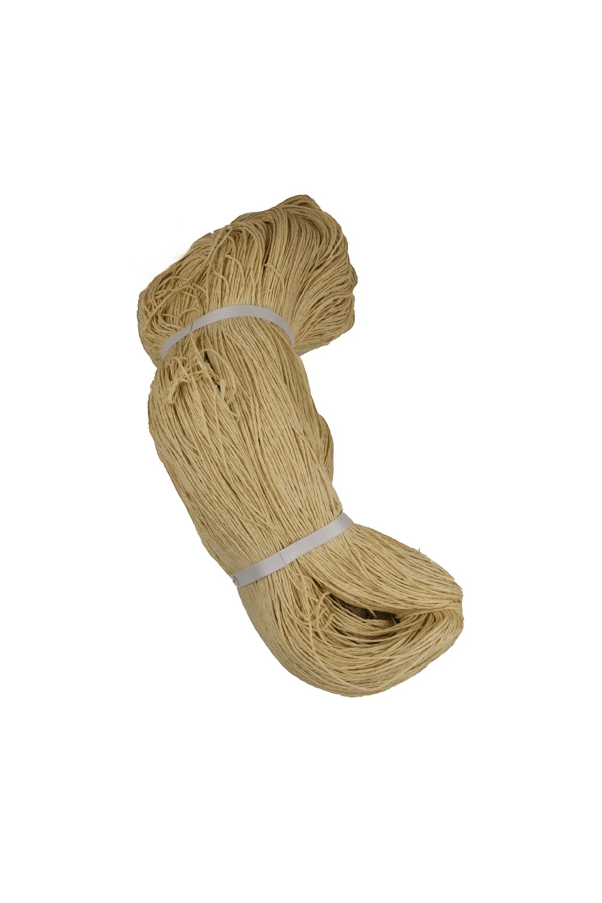 Prestij Boncuk Çile Kağıt İp Çanta ve Hobi El Örgü İpi G45 Krem 400-500 gr