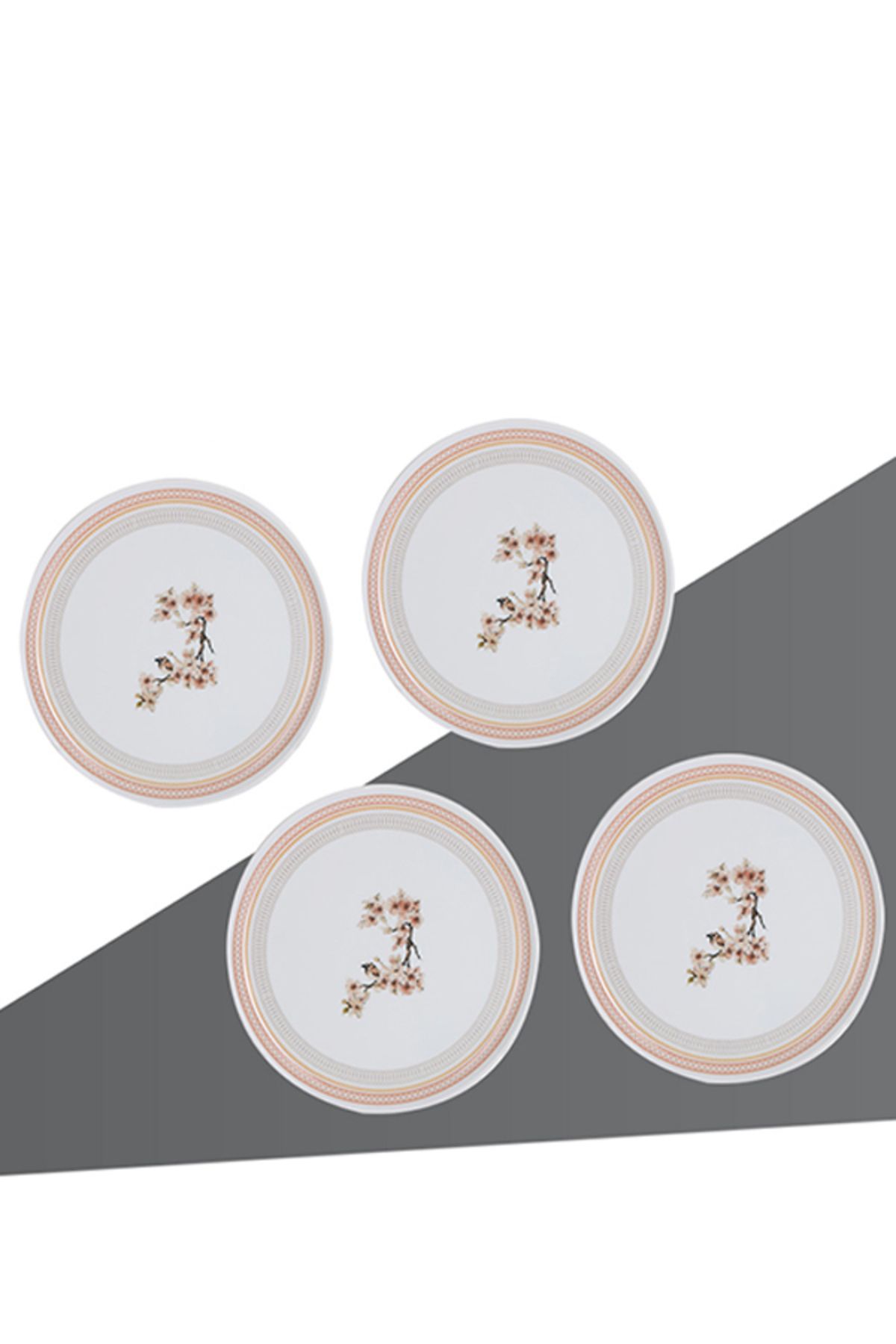 POLYBOTUM Pasta Tabağı 21CM 4 Kişilik