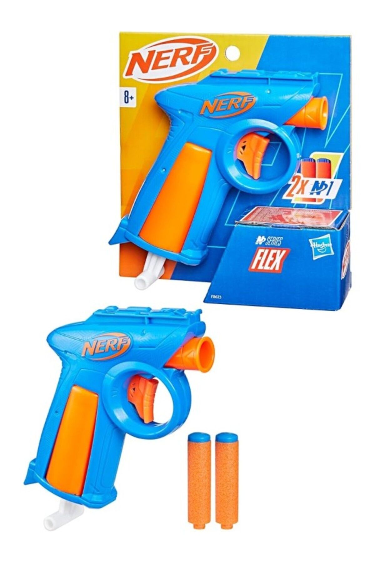 ShopZum Nerf N Serisi Flex Dart Tabancası - N1 Dart İle Uyumlu 2 Adet