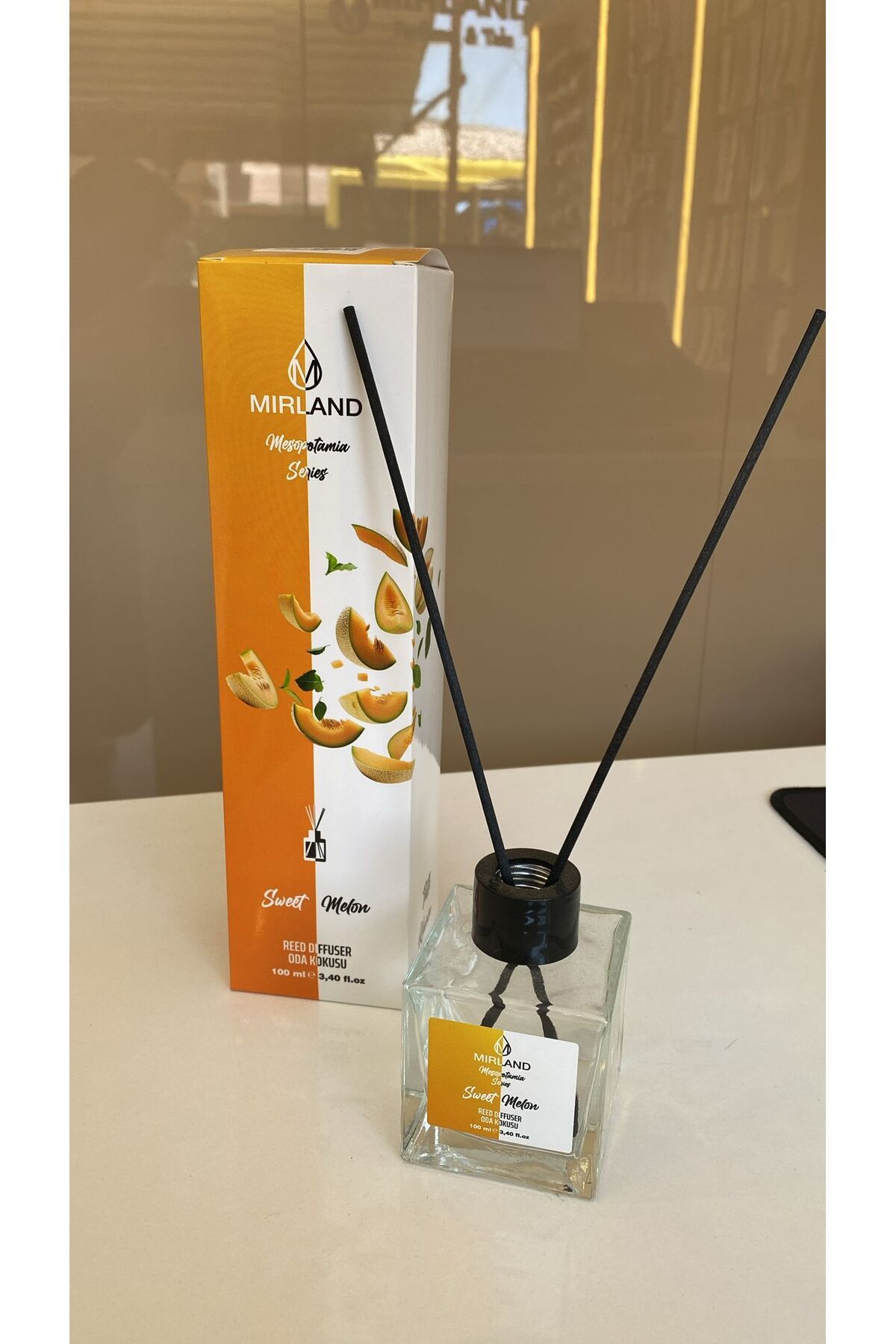 MİRLAND TAKI çubuklu oda kokusu tatlı kavun 100 ml