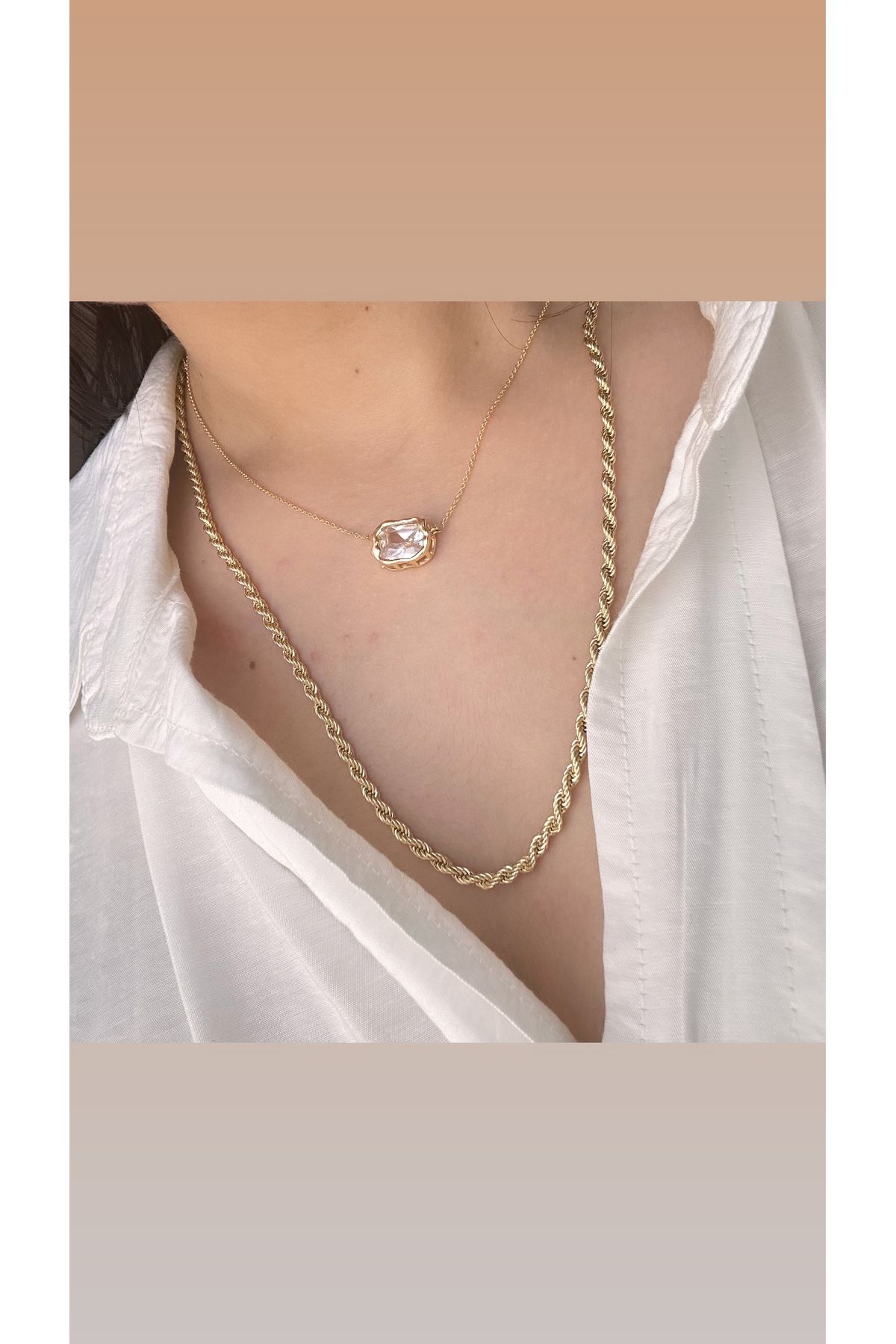 shop Xupıng Çelik kararmaz burgu kolye