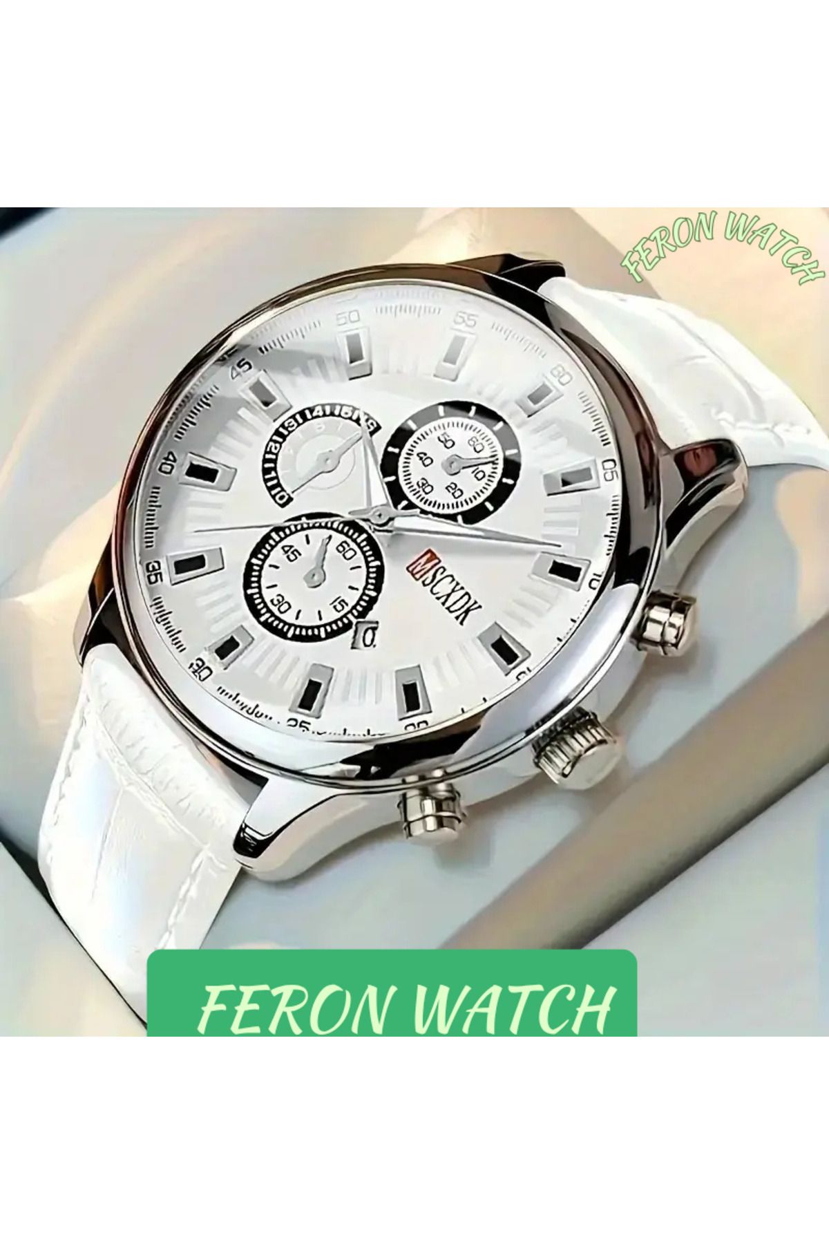 Feron accessories Erkek Kol Saat Spor Kronograf Lüks Mekanizmalı TM-523