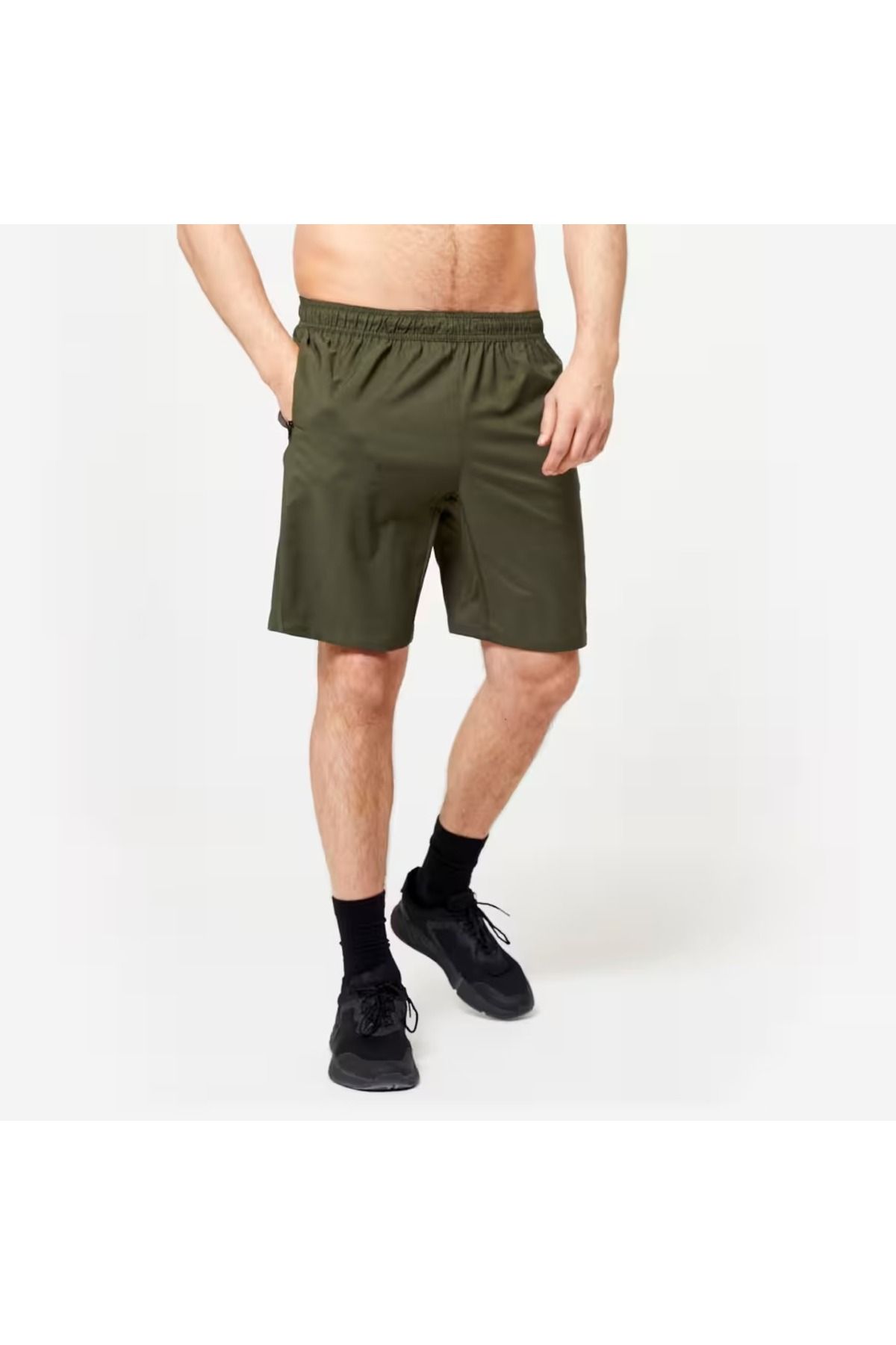 Decathlon Erkek Spor Şortu - Fermuarlı Cepli