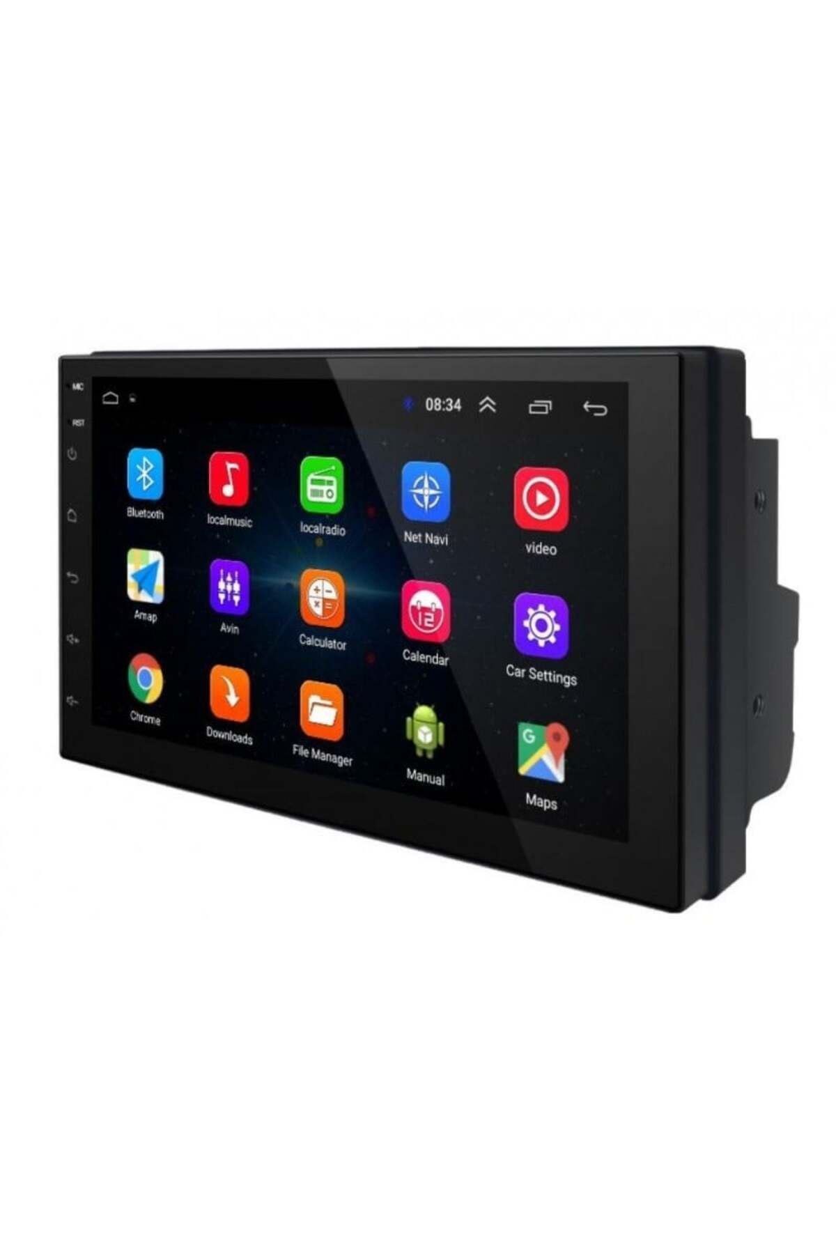 TECHSTAR-Car Navigation Multimedia 7168 Techstar® 2DIN Android 8.1 GPS Radio Wi-Fi Display 7" Quad Core MP5 P 12