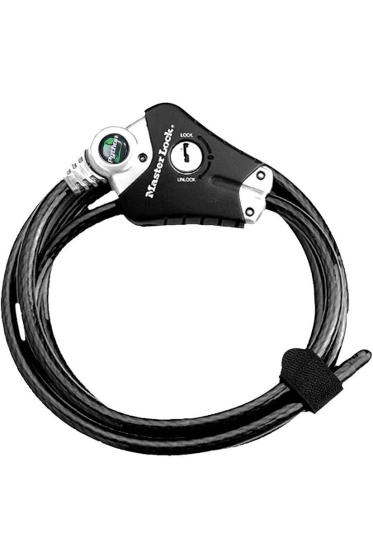 ShopZum 8428Eurdpro Tuş Kilitli Ayarlanabilir Kablo Kilidi [Kablo 30 Cm&Apos;Den 1,8