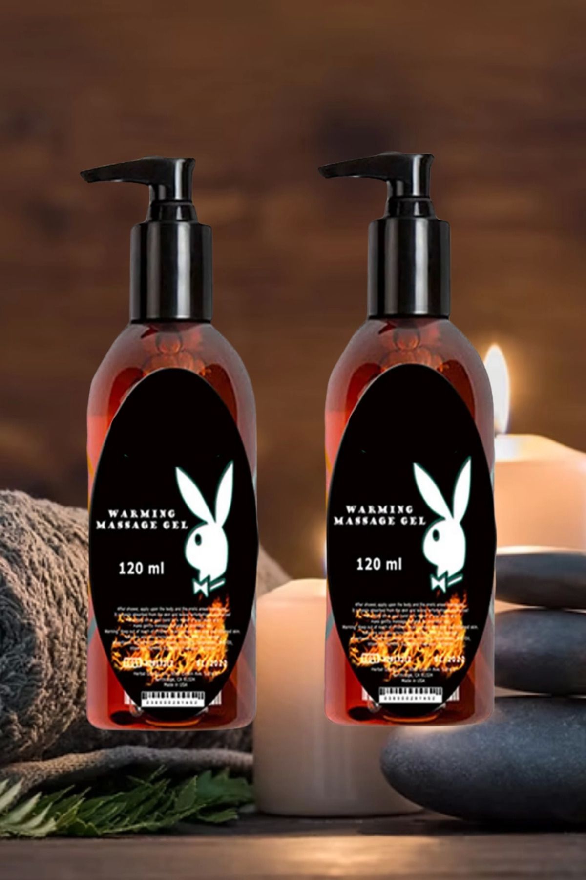 Emper Warming Massage Gel 2 Adet 120 ml Isıtıcılı, Rahatlatıcı, Kaydırıcı Tüm Vücut Masaj Jeli