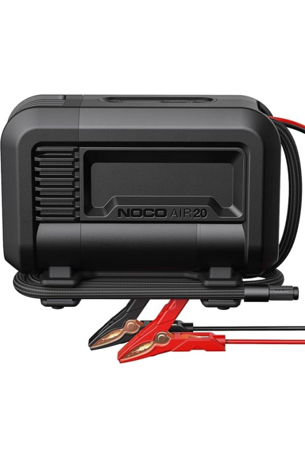 ShopZum Air20 12 Volt Akü Bağlantı Maşalı 100 Psi Ayarlanabilir Dijital Basınç Göstergeli Profesyonel