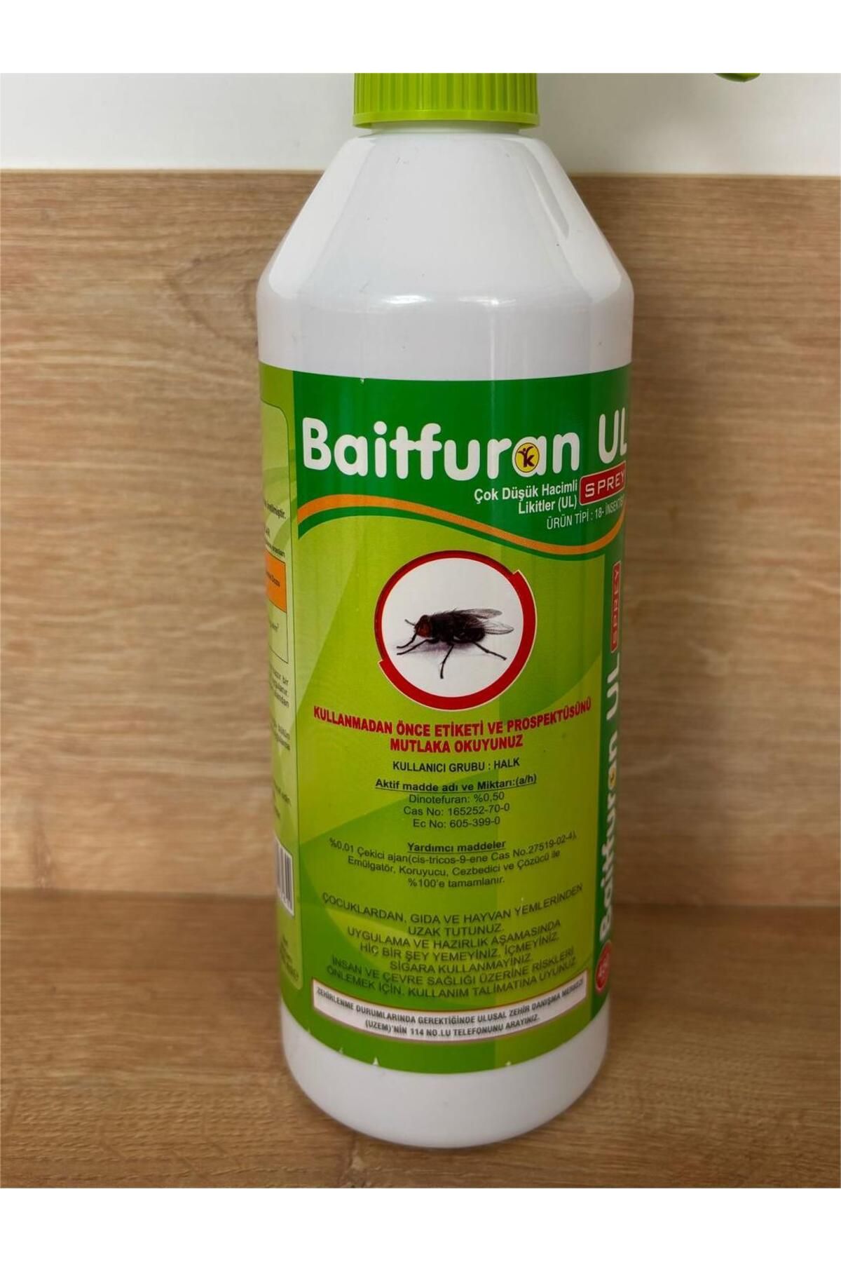 Kulsan İlaç Kullanıma Hazır Karasinek Öldürücü Baitfuran Ul 450ml