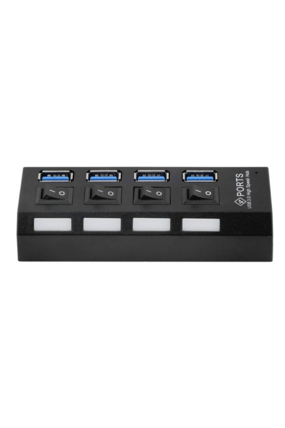 TECHSTAR-USB Hub Techstar® HB4, 3.0 High Speed, 4 Port USB 3.0, On/Off Button, USB 3.0 High Speed Connection, 6