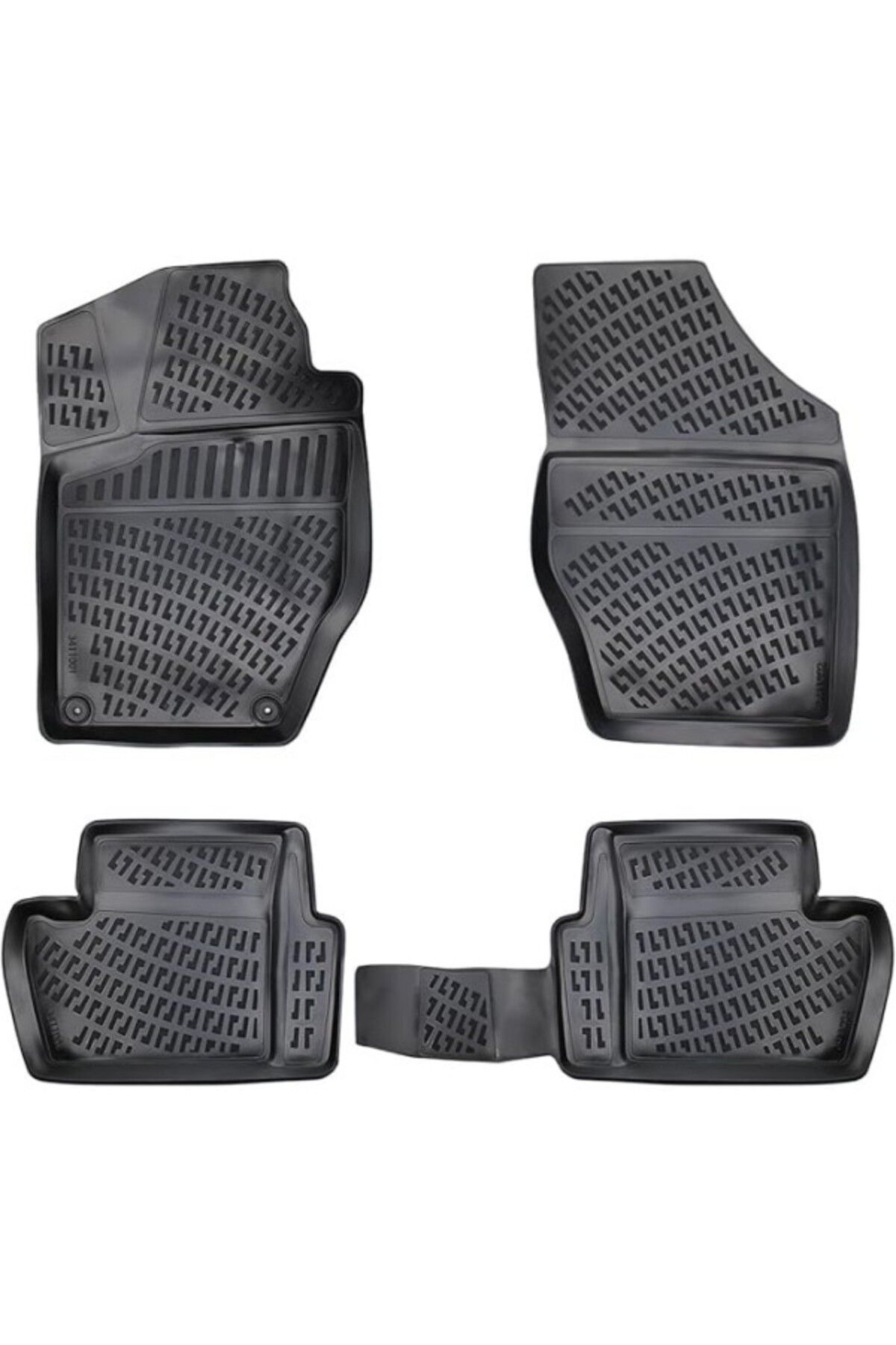 ShopZum Citroen C4 2010-2018 Uyumlu 3D Havuzlu Paspas