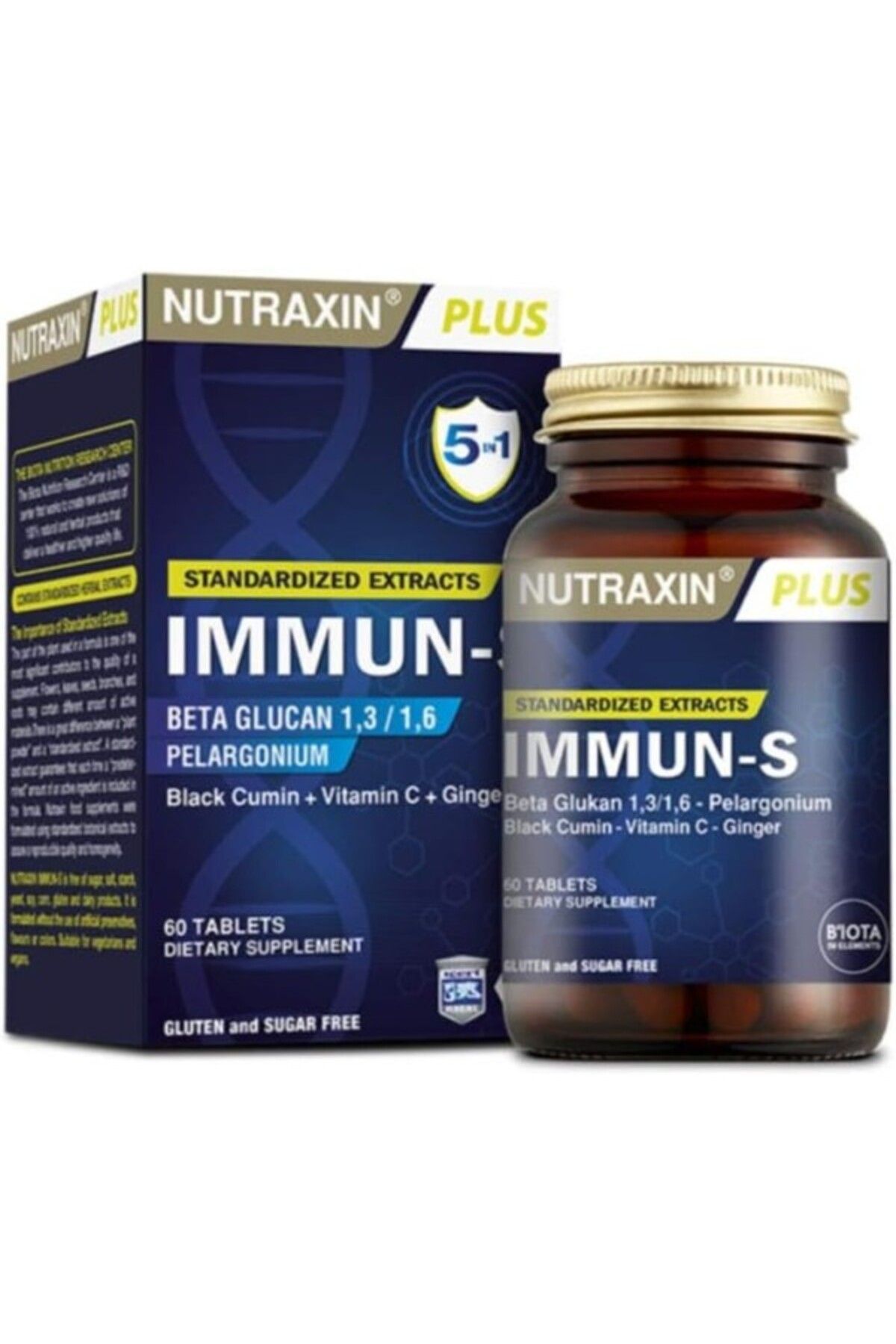 ShopZum Plus Immun-S 1,3-1,6 Beta-Glukan 60 Tablet Takviye Edici Gıda