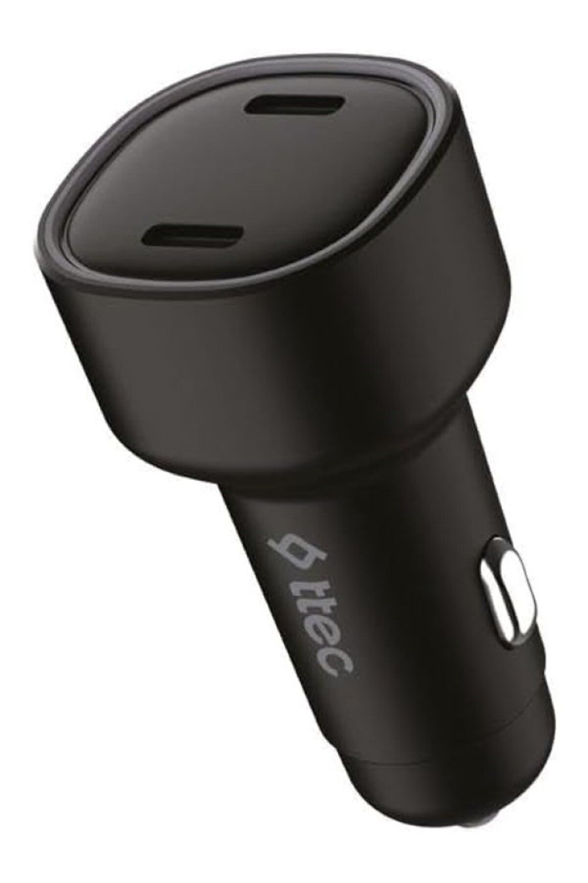 ShopZum Smartcharger Duo Pd 60W Araç Hızlı Şarj Aleti Usb-C+Usb-C Siyah