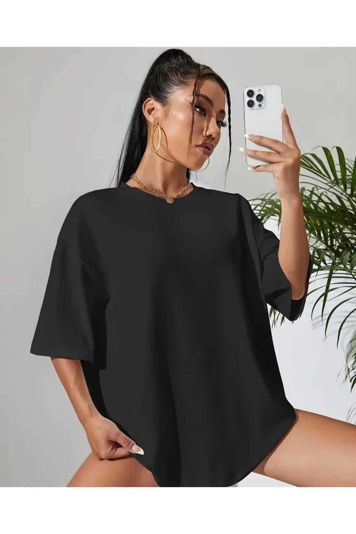ELAY MODA unisex oversize günlük t-shirt