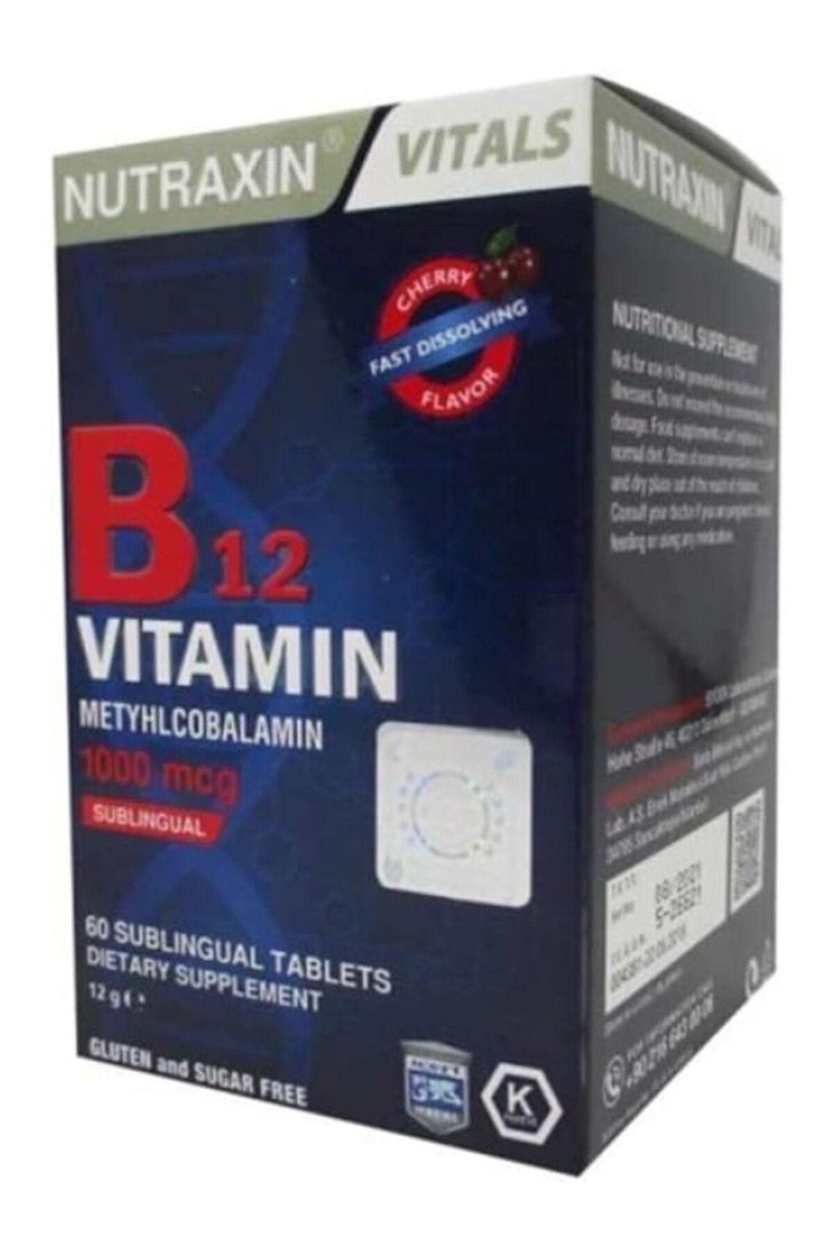 ShopZum B12 Vitamin 1000 Mcg 60 Tablet Takviye Edici Gıda