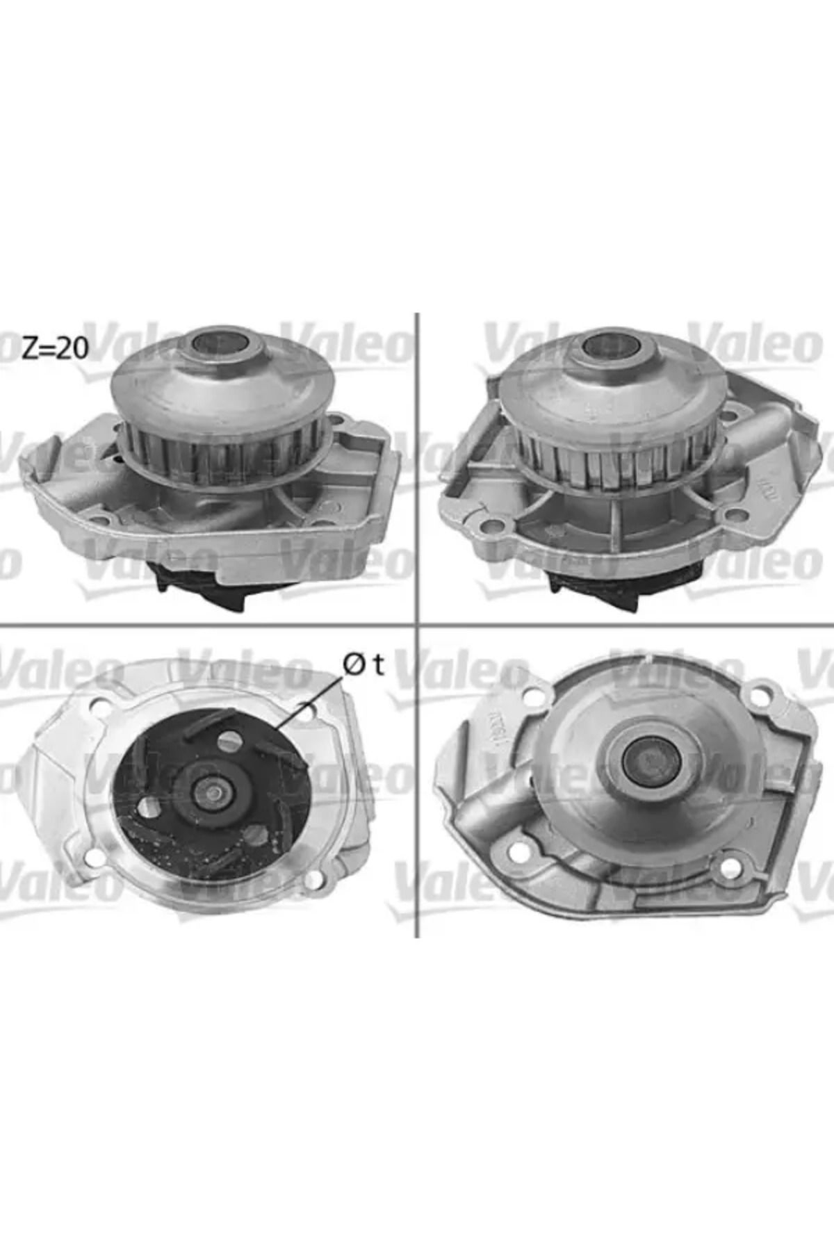 VALEO DEVIRDAIM PALIO 1,2 1,4 9601 TIPO UNO 45