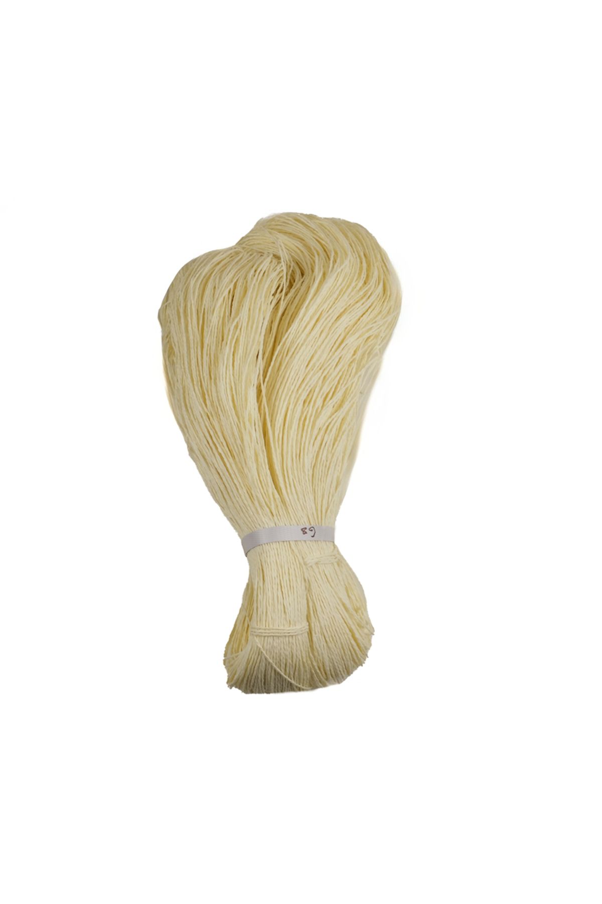 Prestij Boncuk Çile Kağıt İp Çanta ve Hobi El Örgü İpi G8 Sarı Krem 400-500 gr