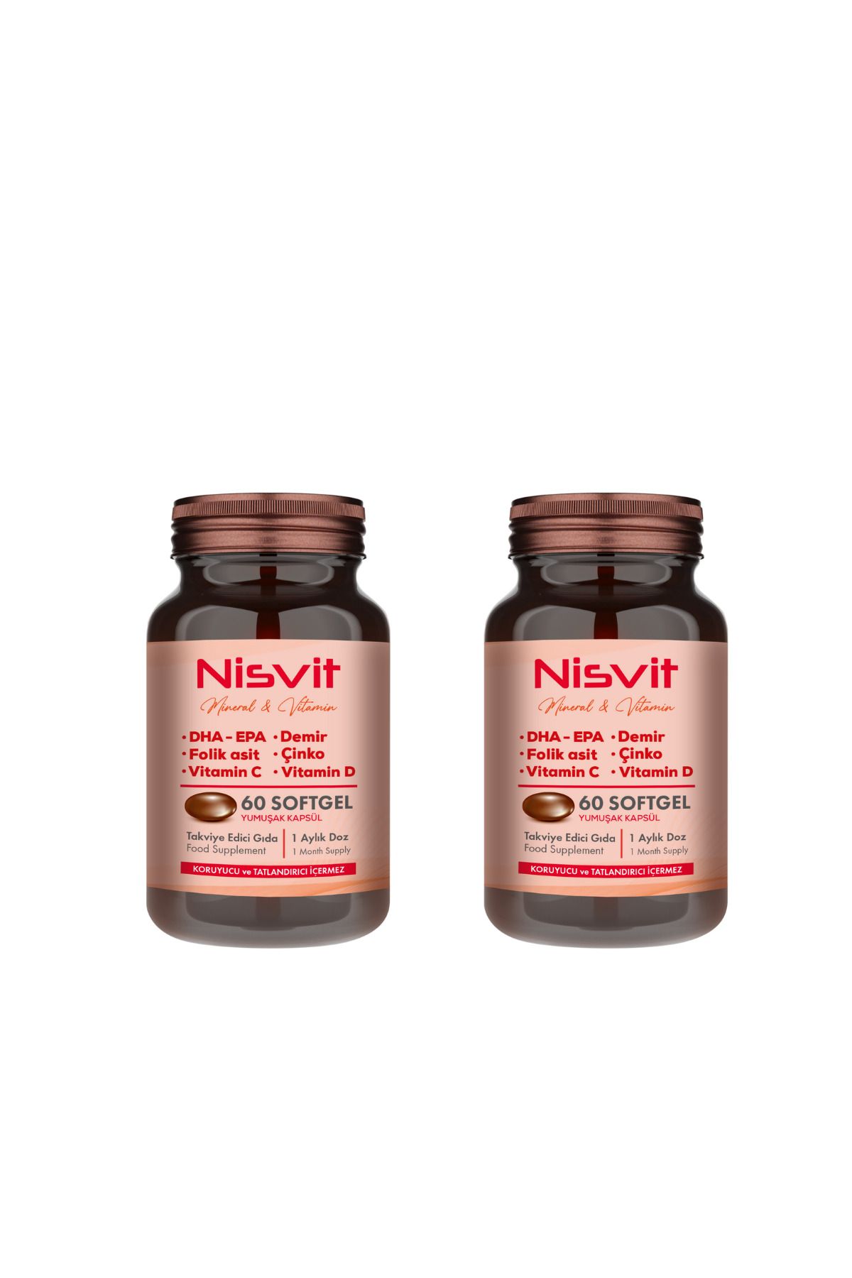 Arnis Pharma Nisvit 2'li Paket – Günlük Destek İçin Pratik Çözüm