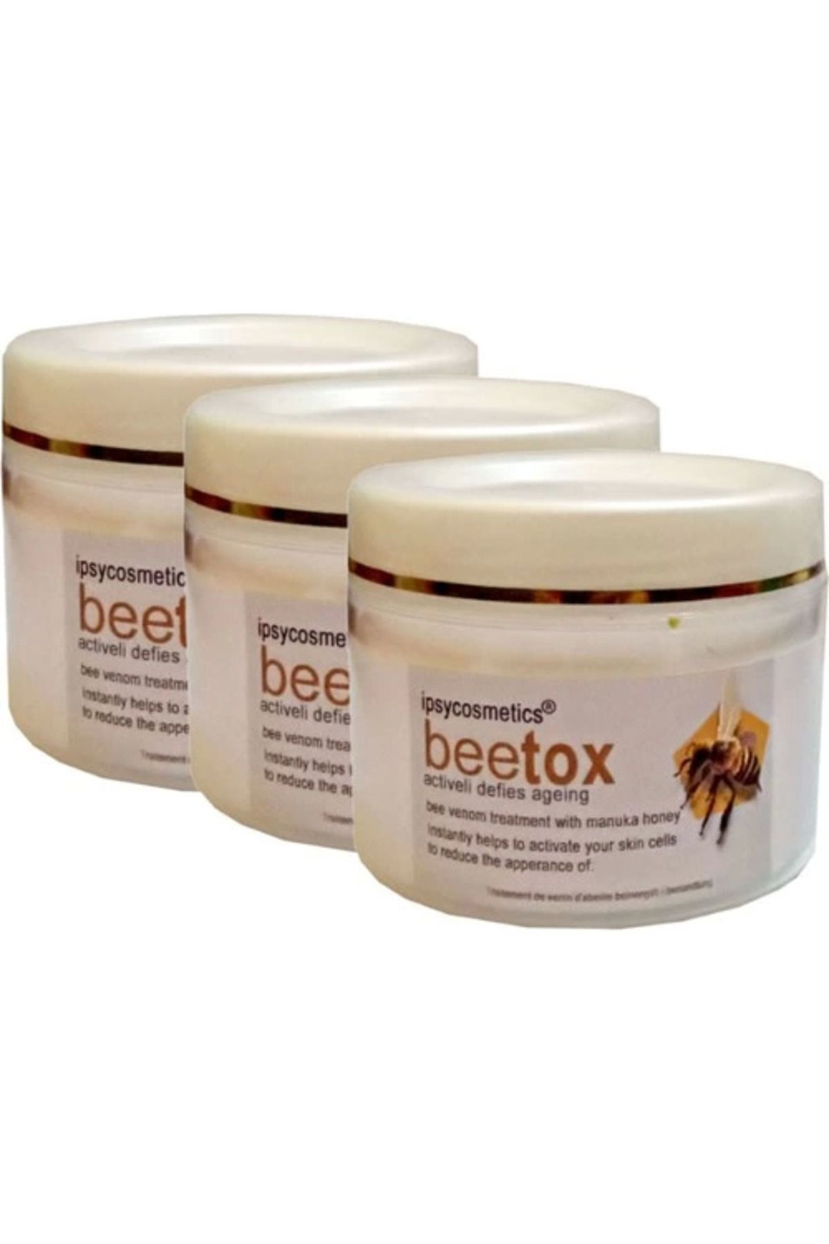 Emper Betoks 3lü Arıtox Pürüzsüz Boyun Dekolte Cilt Kremi 100 ml Ölçekte