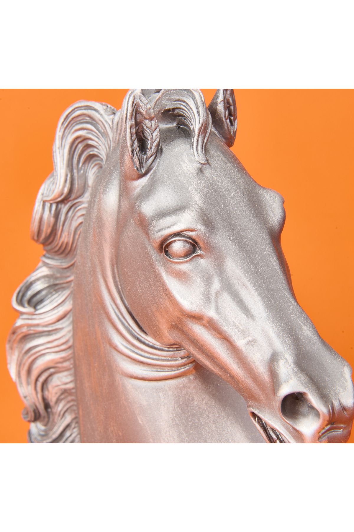 Evidea Deco Horse Dekor - Gümüş - 20 cm