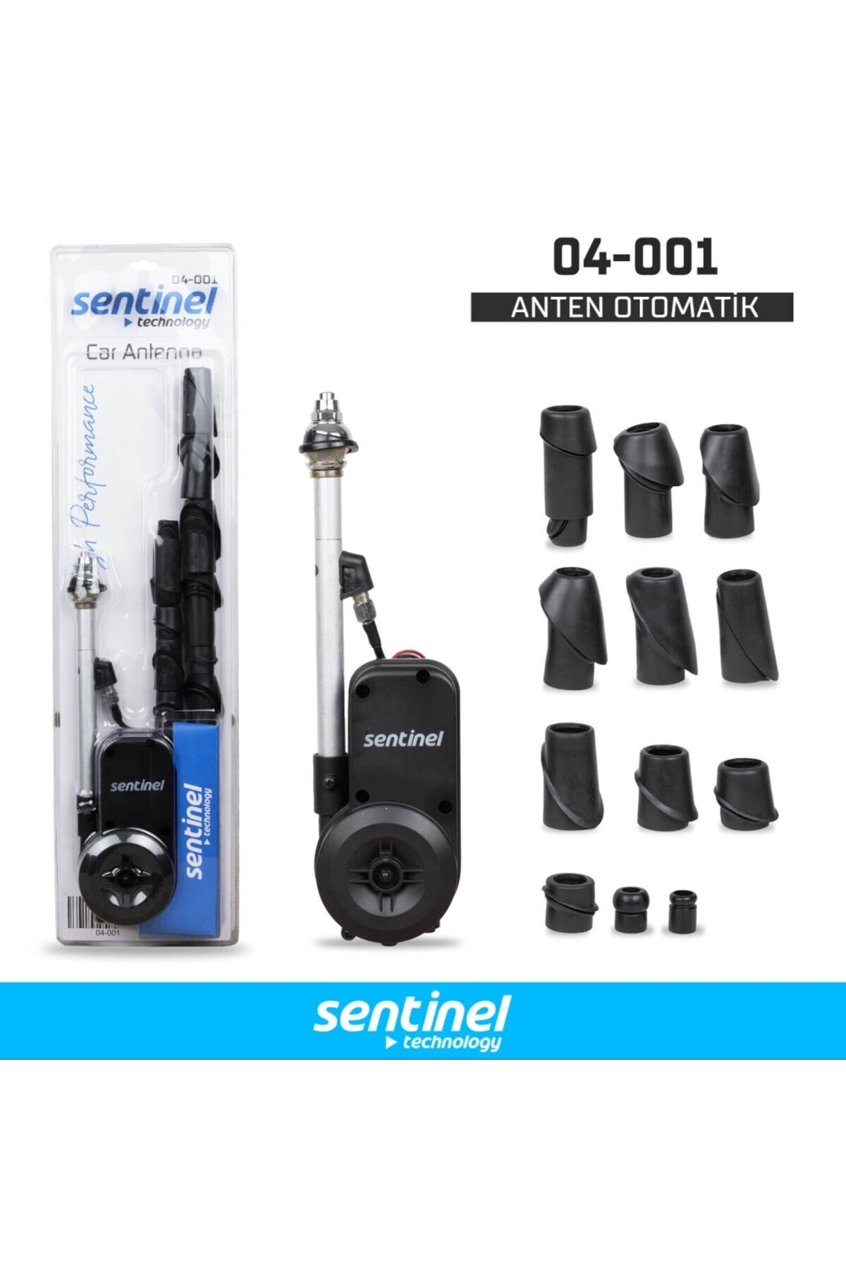 SIEGEN Sentinel 12 Aparatlı Otomatik Anten (Tüm Araçlara Uyumlu)
