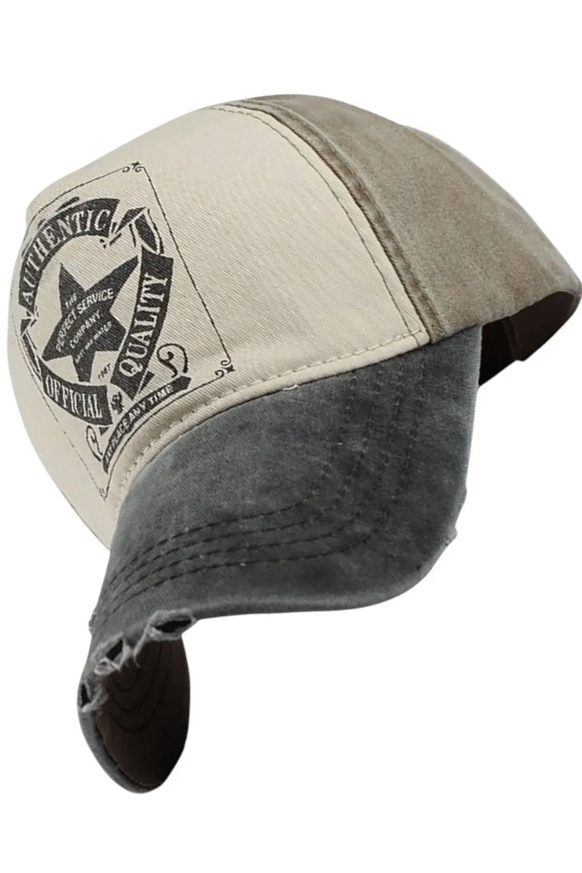 ergül çanta Unisex Pamuklu Authentic Eskitme Kep Şapka