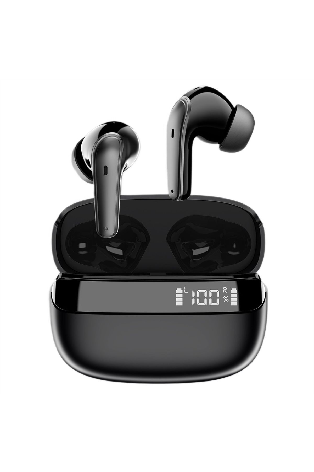 Singlait-Casti wireless Bluetooth, Singlait ANC SG03, in ear, fara fir, afisare led, autonomie 30 h, negru 1
