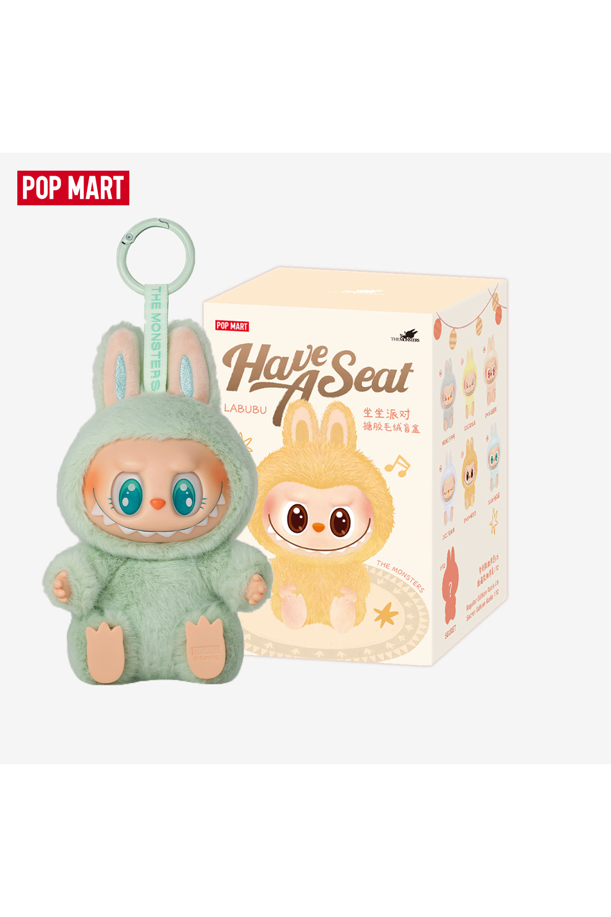 LABUBU Labubu figurine THE MONSTERS - Have A Seat, POP MART, ORIGINAL Blind  Box- Trendyol
