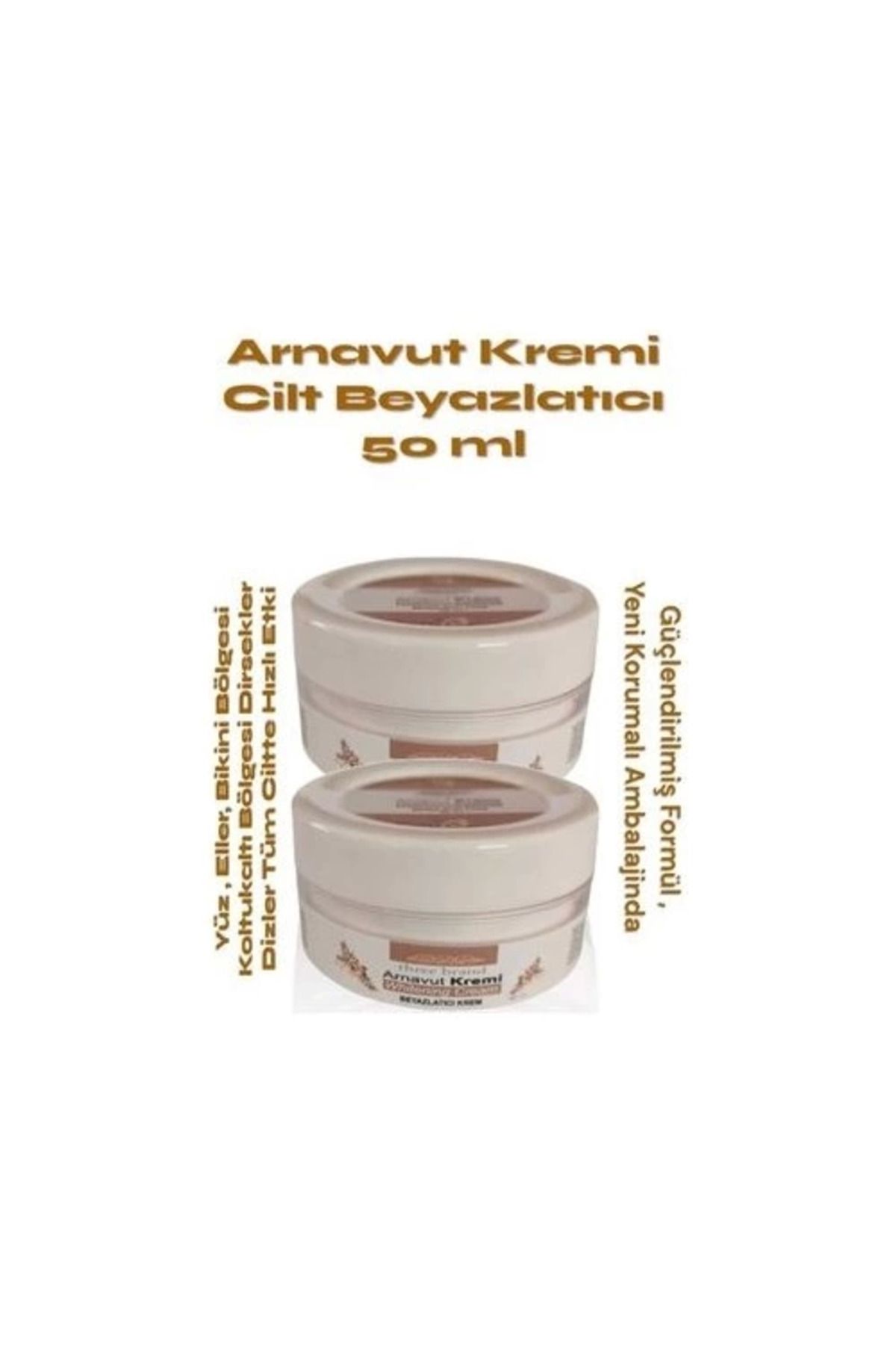 Emper Cilt Beyazlatıcı Arnavut Kremi 50 ml x 2 Adet- Skin Whitening Cream
