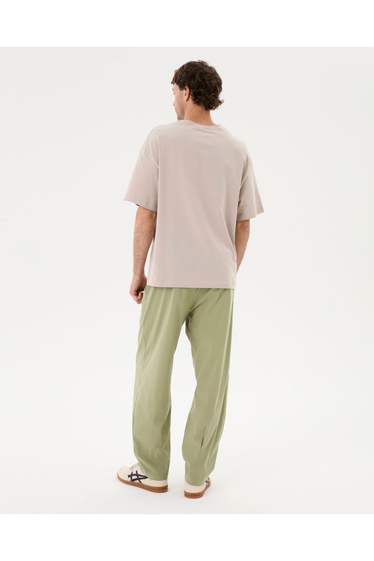 Ayma Active-Ανδρικό βασικό παντελόνι Matcha 6